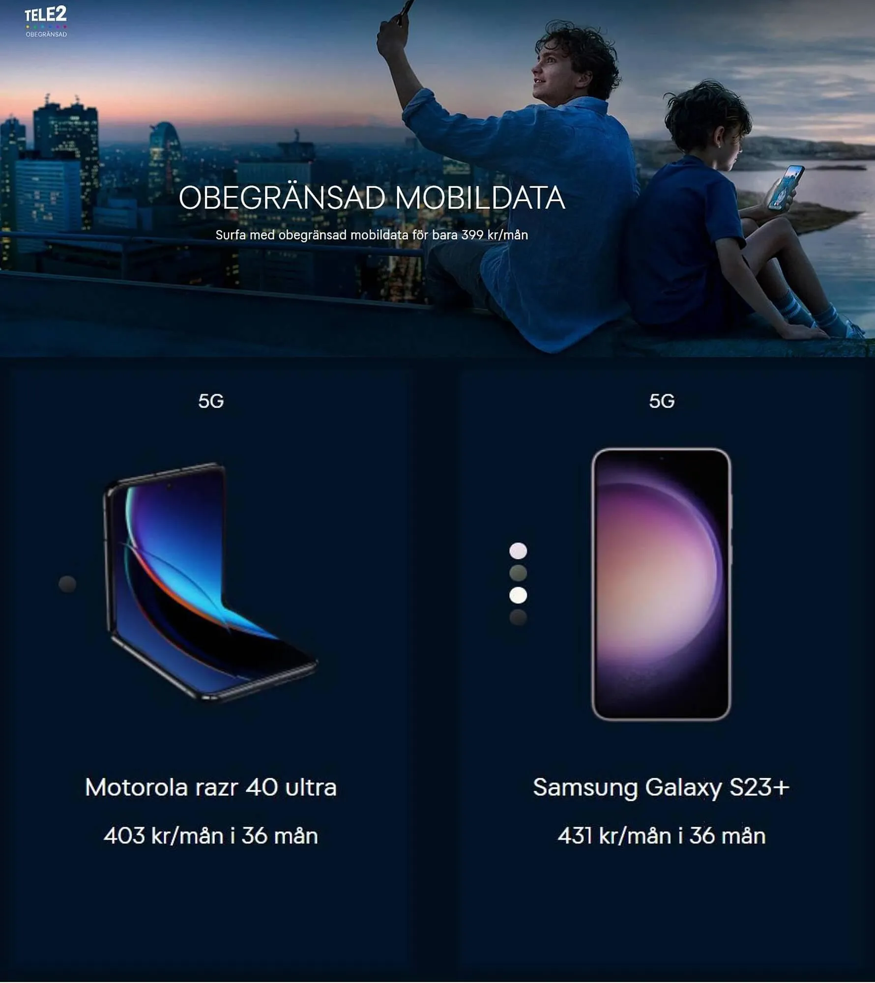 Tele2 reklamblad från 20 juni till 25 juli 2023 - Reklamblad sidor 5