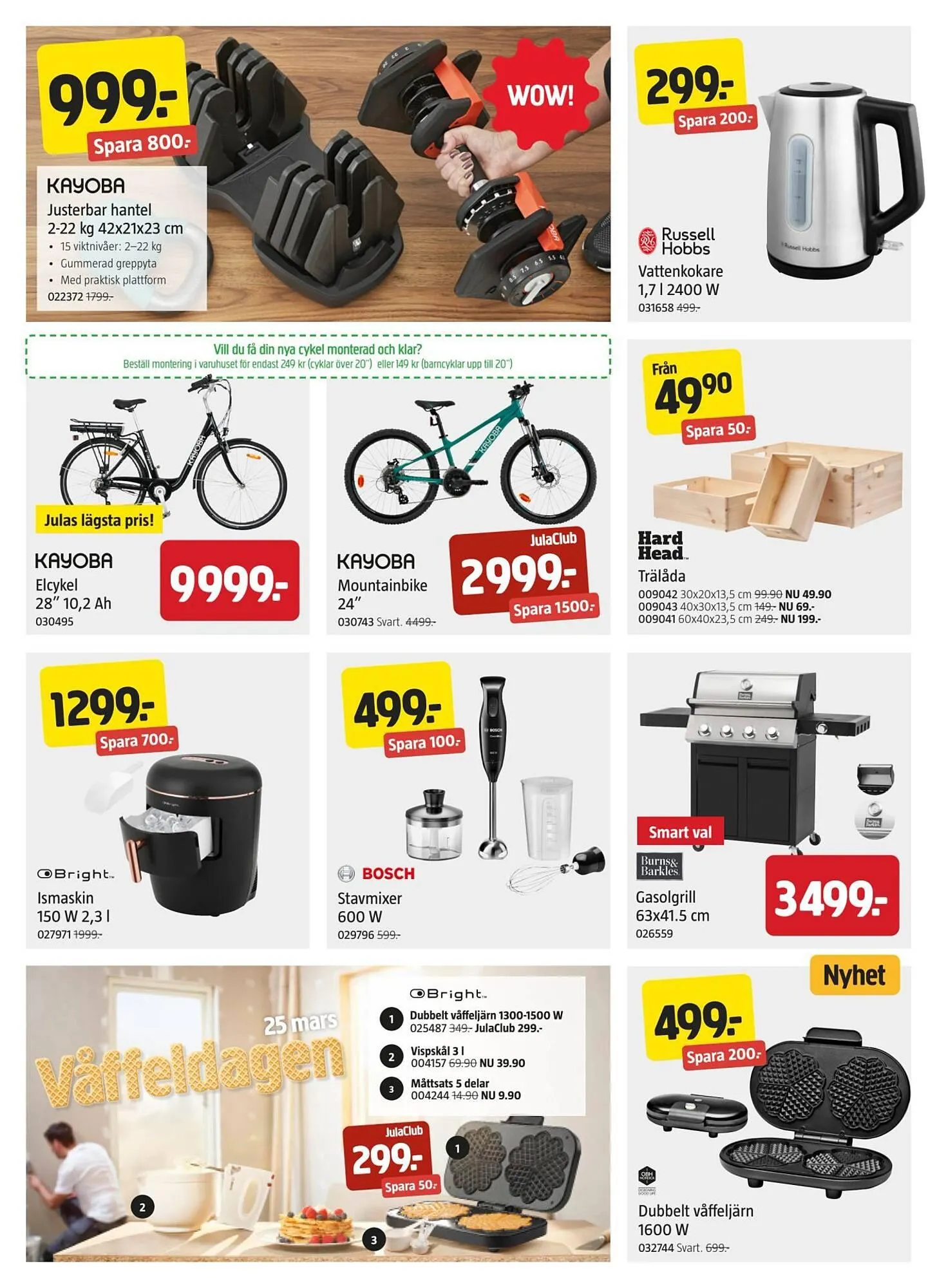 Jula reklamblad från 19 mars till 9 april 2026 - Reklamblad sidor 6