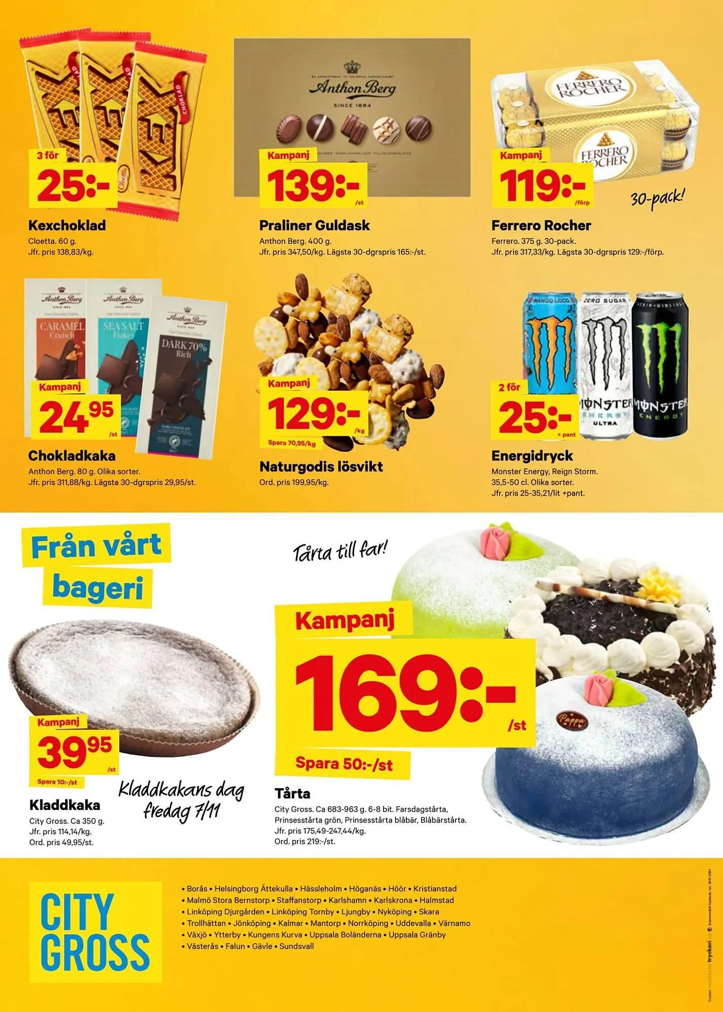 City Gross reklamblad från 3 november till 9 november 2025 - Reklamblad sidor 8