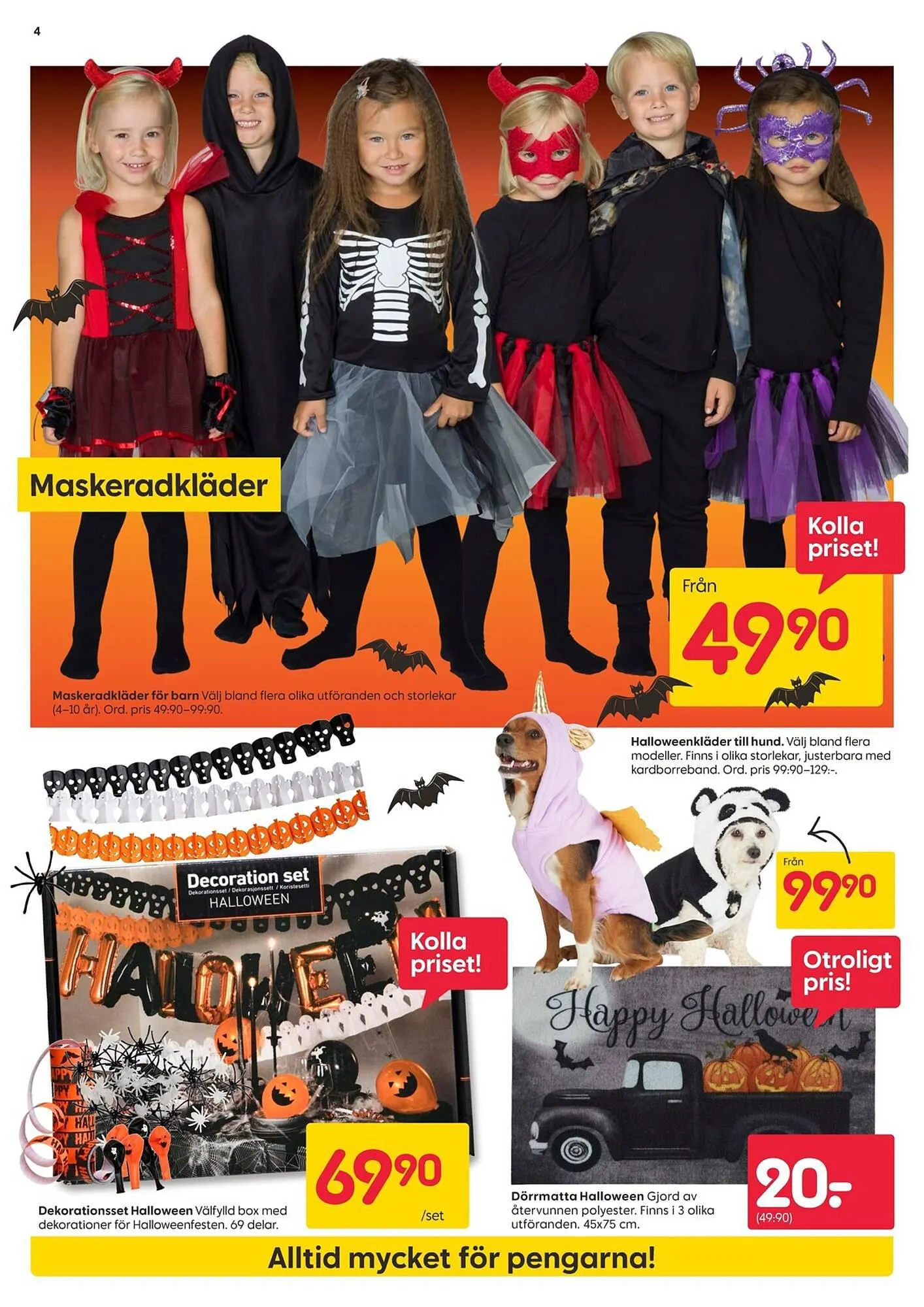 Rusta reklamblad från 2 oktober till 8 oktober 2023 - Reklamblad sidor 4