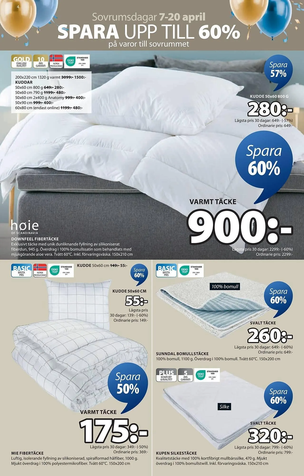 JYSK reklamblad från 7 april till 20 april 2025 - Reklamblad sidor 5