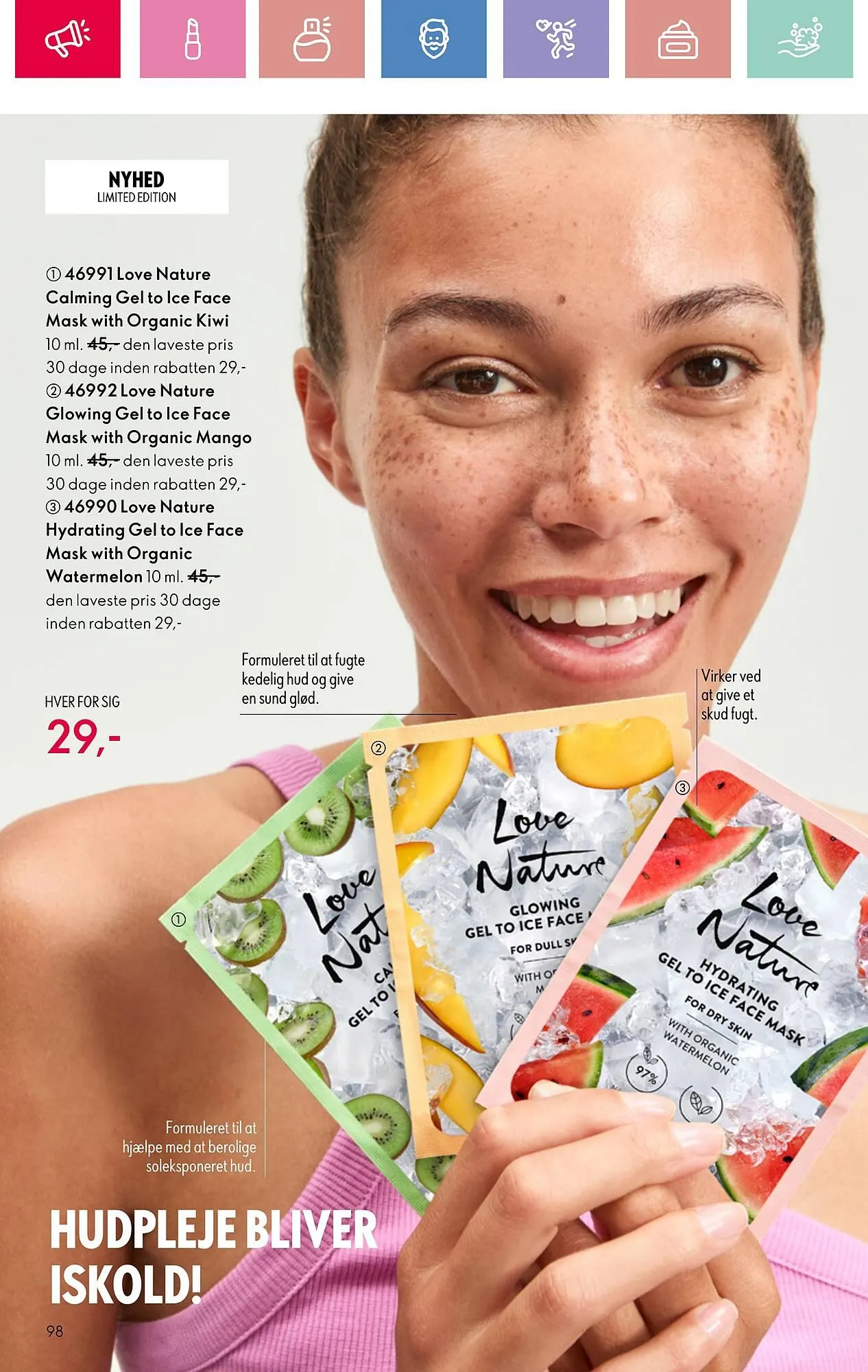 Oriflame reklamblad från 30 mars till 19 april 2025 - Reklamblad sidor 98