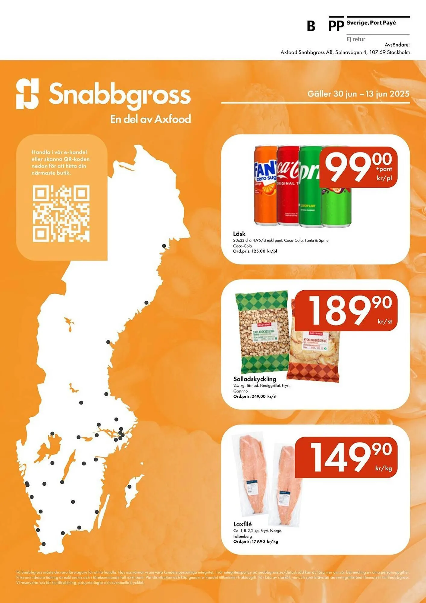Snabbgross reklamblad från 30 juni till 13 juli 2025 - Reklamblad sidor 16