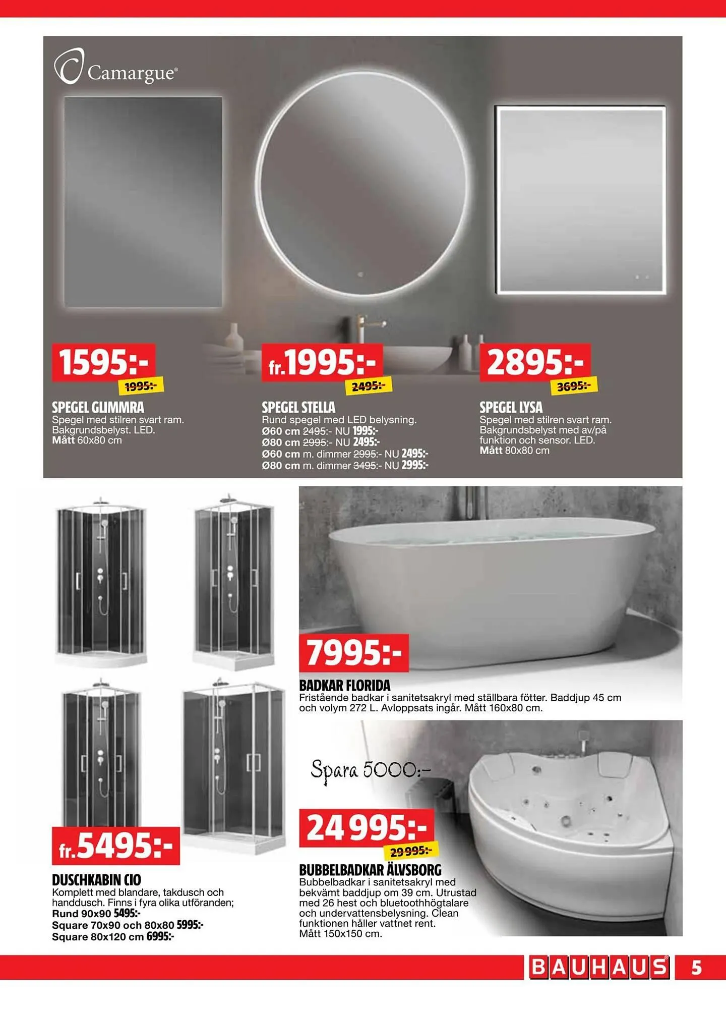 Bauhaus reklamblad från 29 september till 12 oktober 2025 - Reklamblad sidor 5