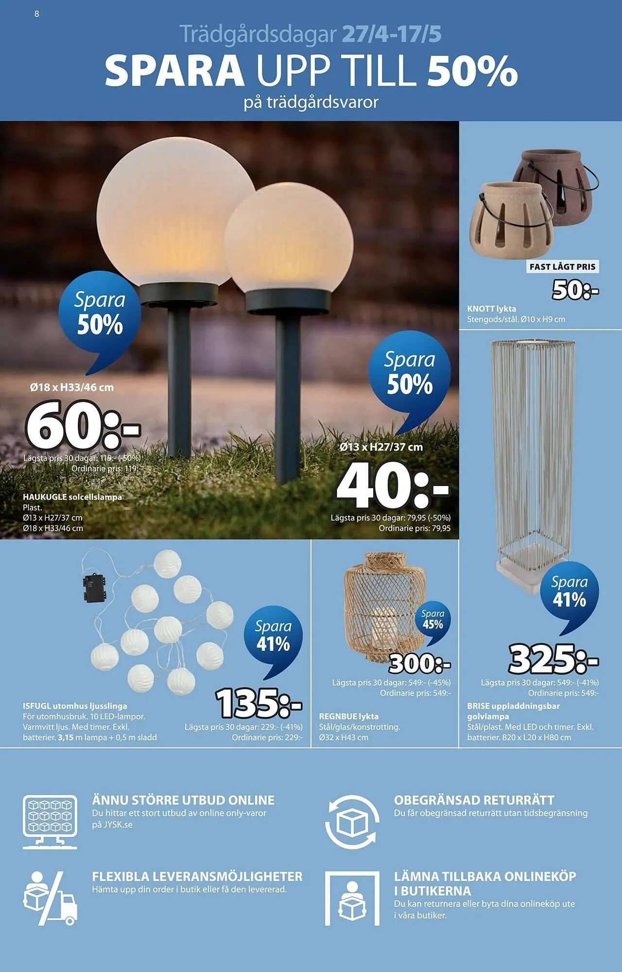 JYSK reklamblad från 27 april till 18 maj 2026 - Reklamblad sidor 8