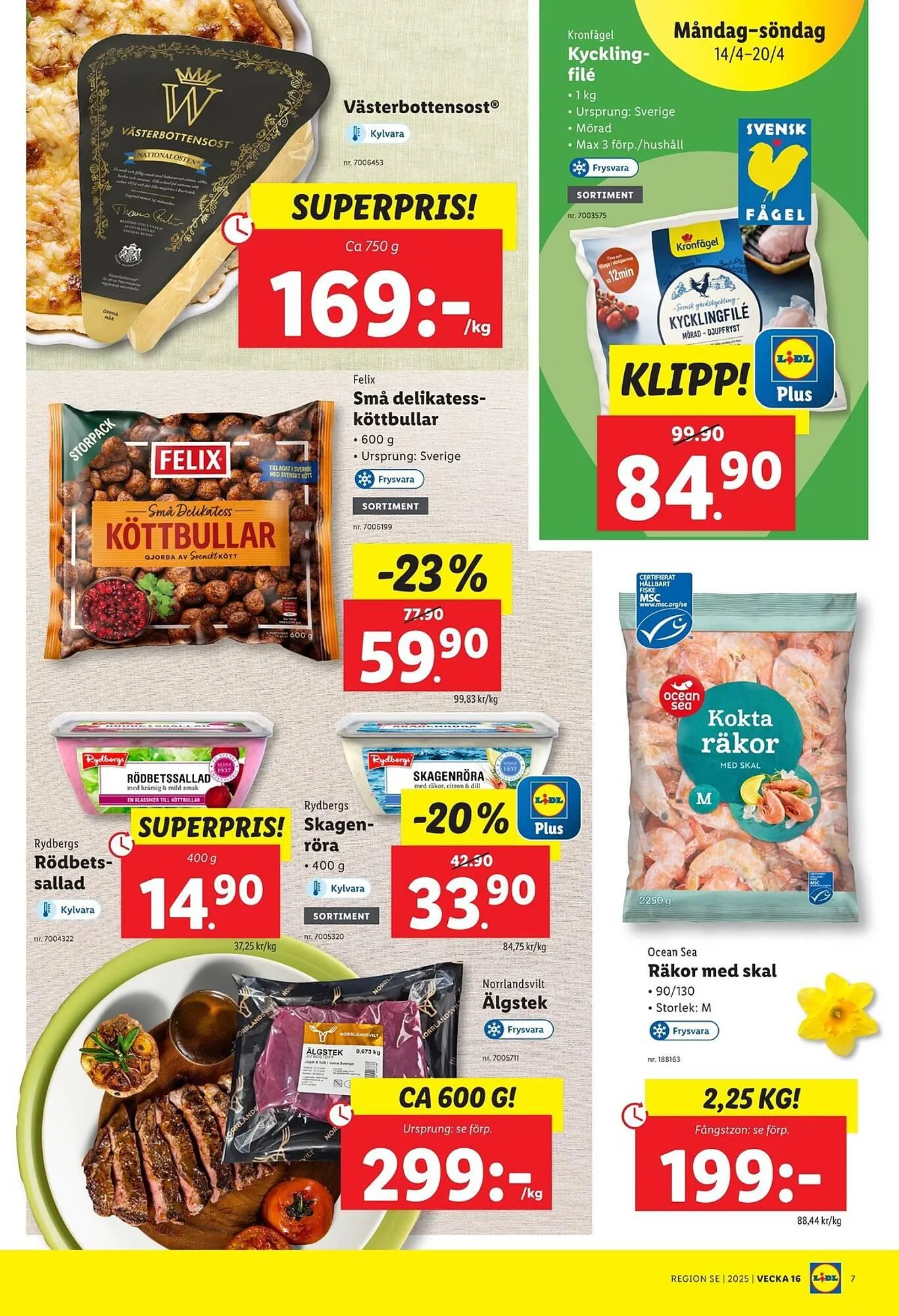 Lidl reklamblad från 14 april till 20 april 2025 - Reklamblad sidor 7