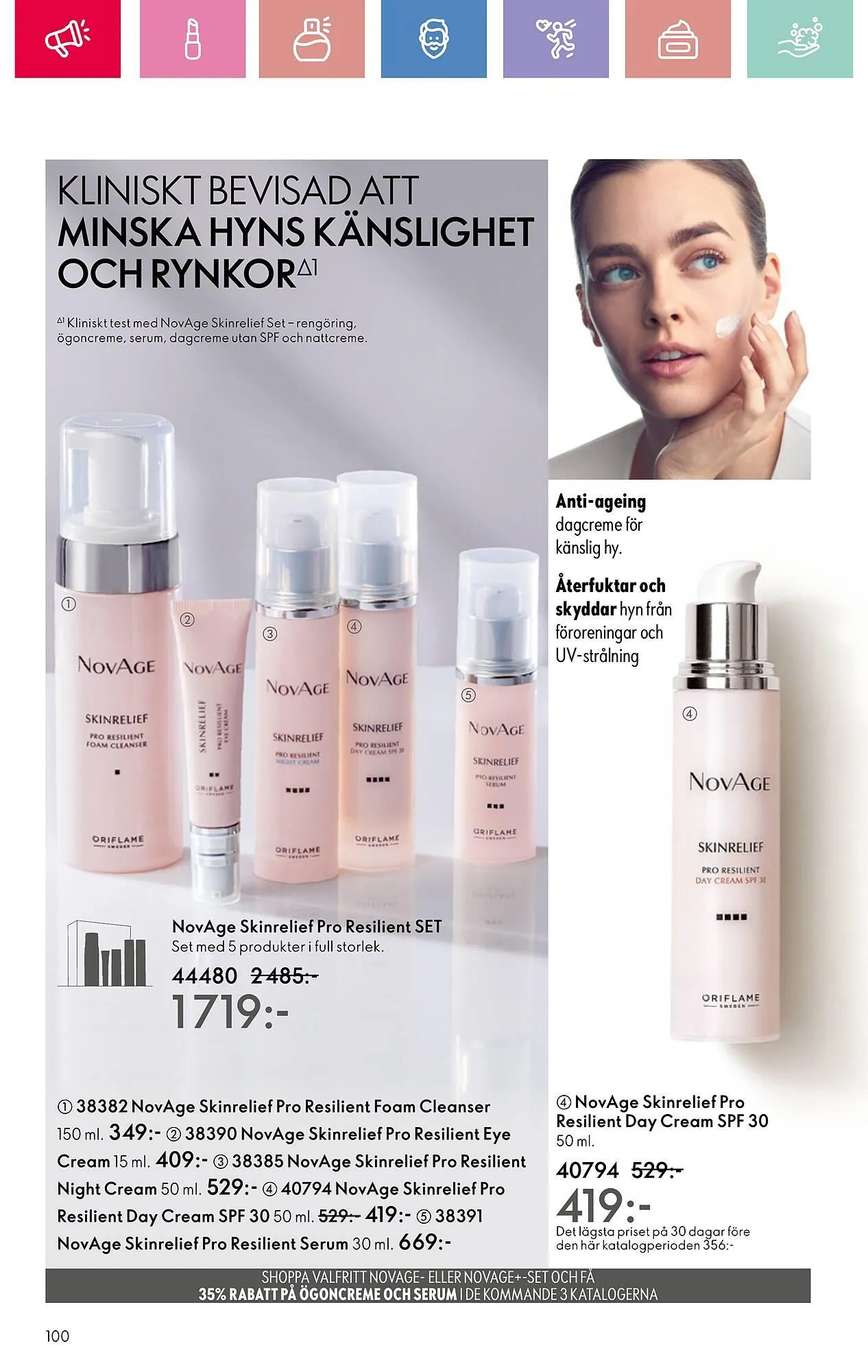Oriflame reklamblad från 26 januari till 15 februari 2025 - Reklamblad sidor 100