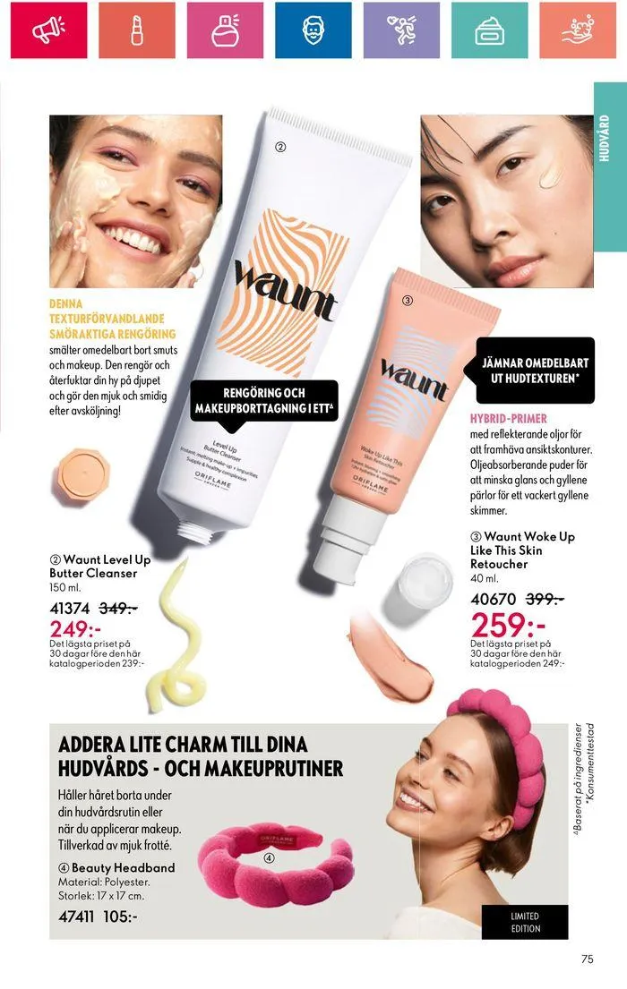 Oriflame reklamblad från 20 juni till 4 juli 2024 - Reklamblad sidor 75