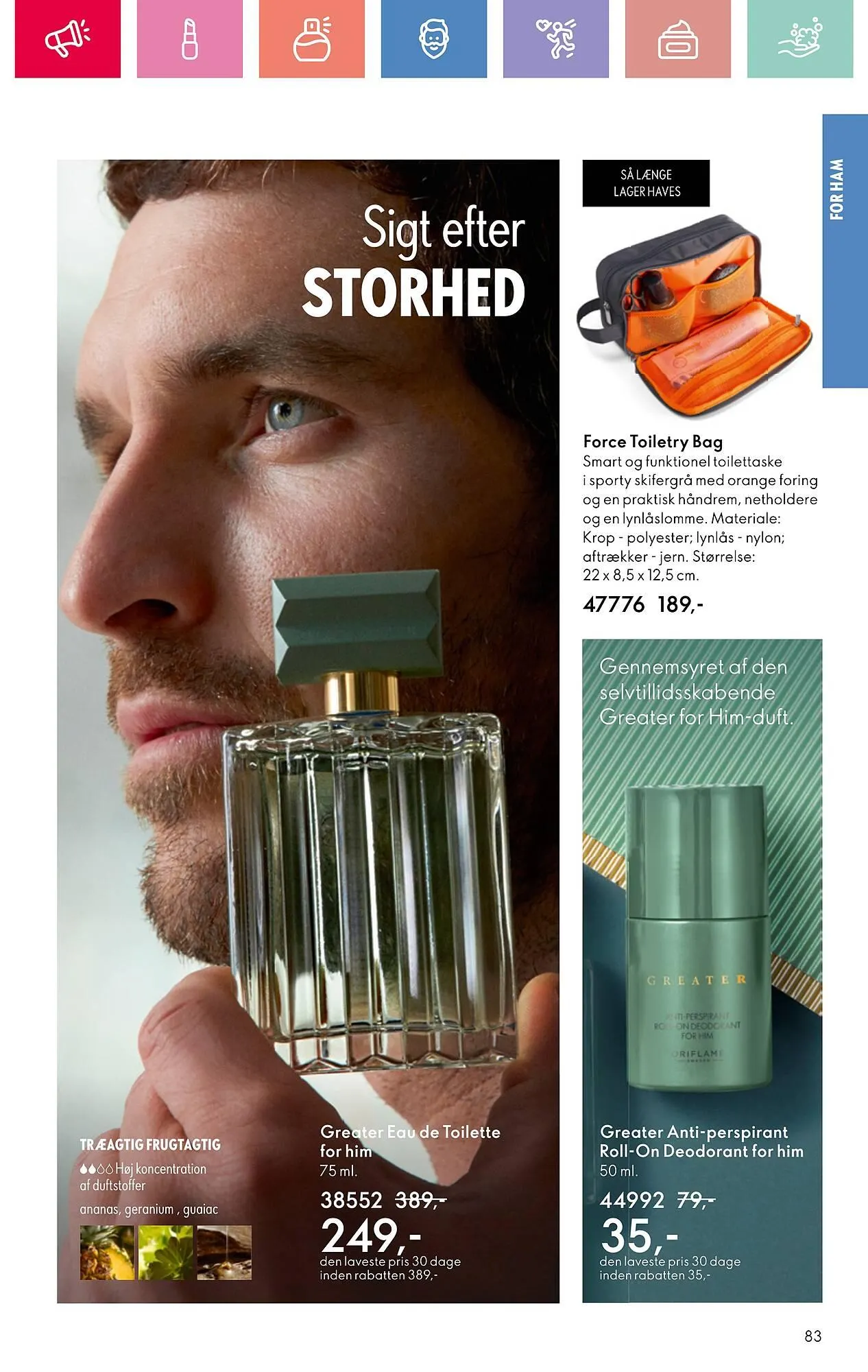 Oriflame reklamblad från 30 mars till 19 april 2025 - Reklamblad sidor 83