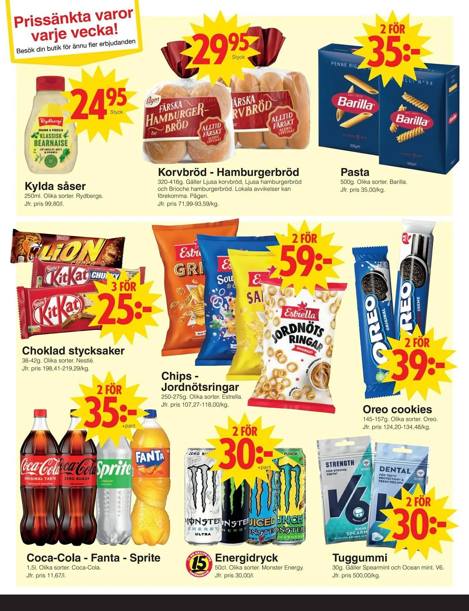 Matöppet reklamblad från 4 augusti till 10 augusti 2025 - Reklamblad sidor 3