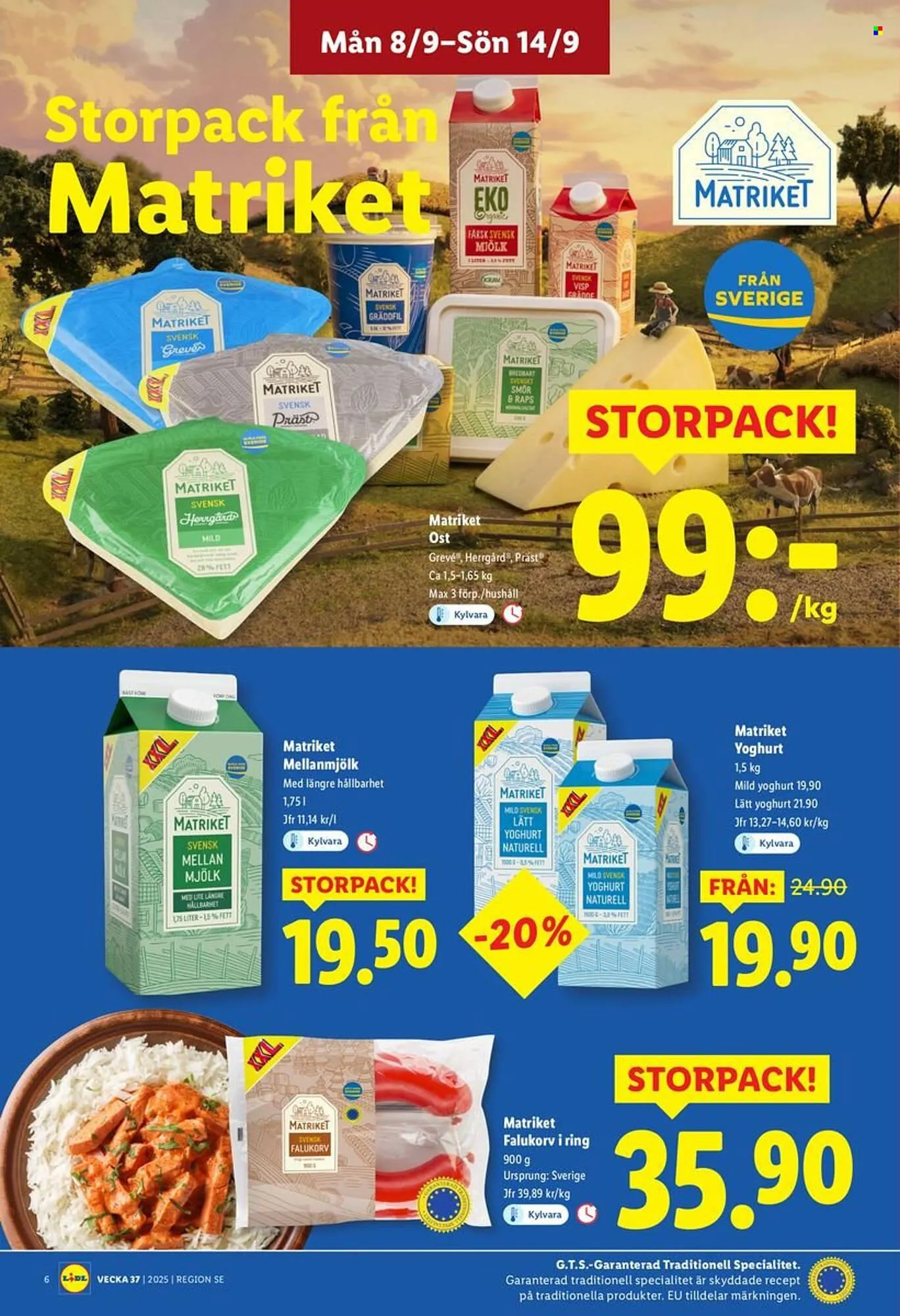 Lidl reklamblad från 8 september till 14 september 2025 - Reklamblad sidor 6