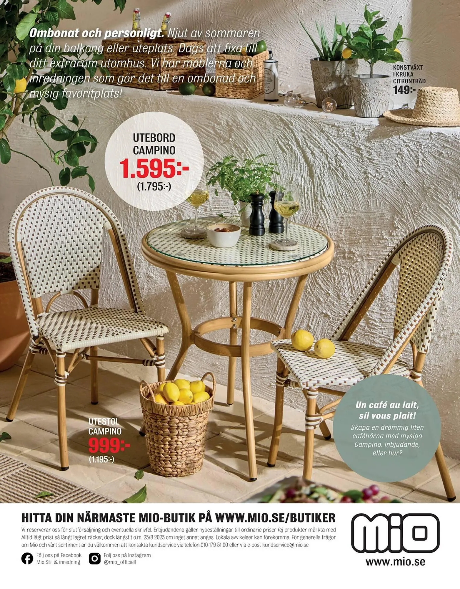 Mio reklamblad från 22 juli till 25 augusti 2025 - Reklamblad sidor 12