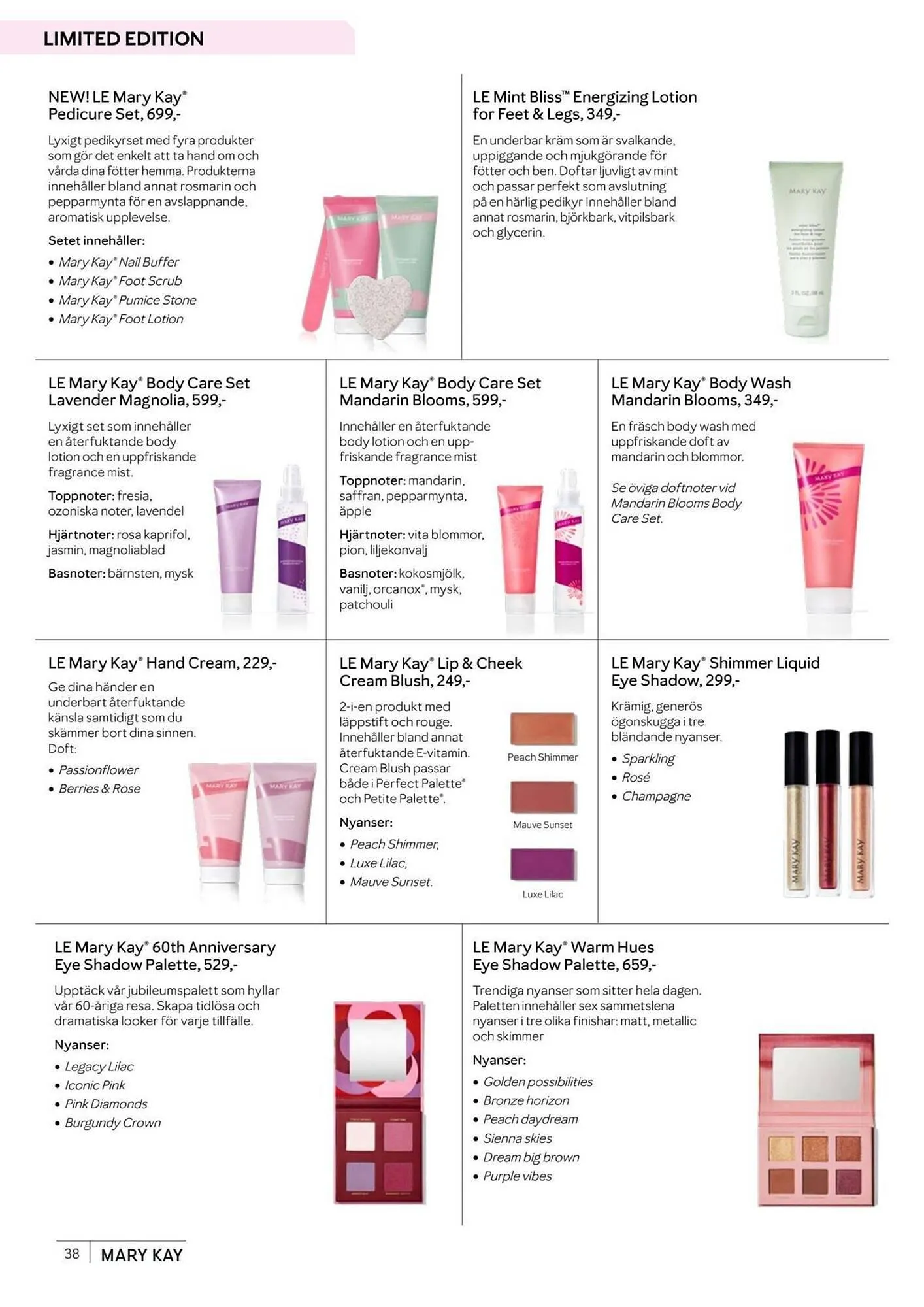 Mary Kay reklamblad från 13 april till 27 april 2024 - Reklamblad sidor 31