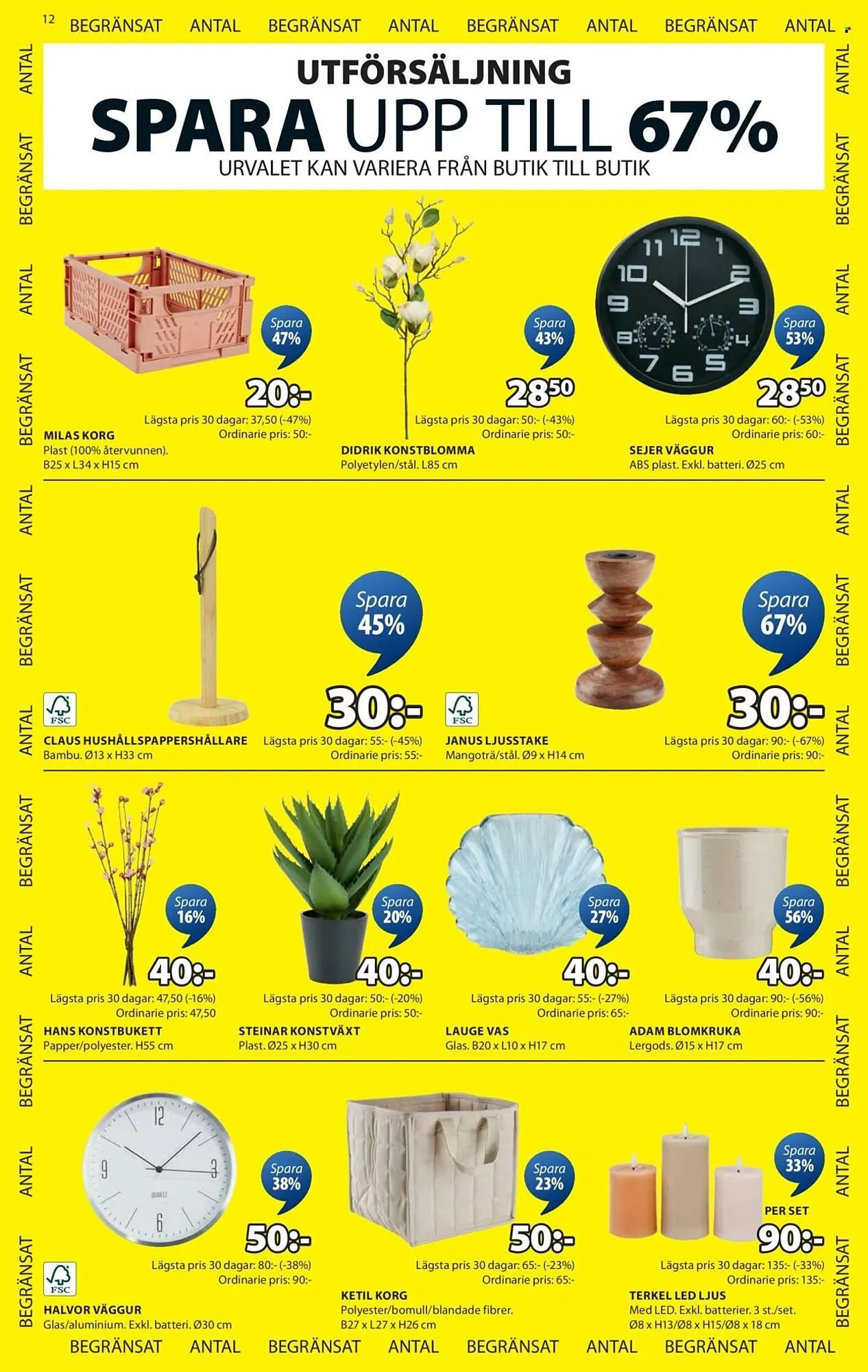 JYSK reklamblad från 2 juni till 15 juni 2025 - Reklamblad sidor 12