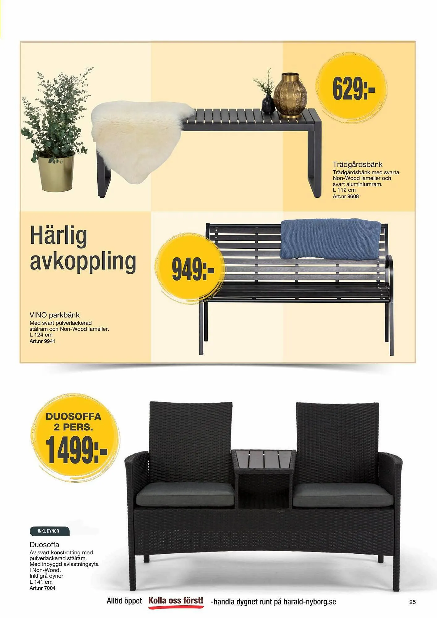 Harald Nyborg reklamblad från 11 juni till 31 oktober 2023 - Reklamblad sidor 25