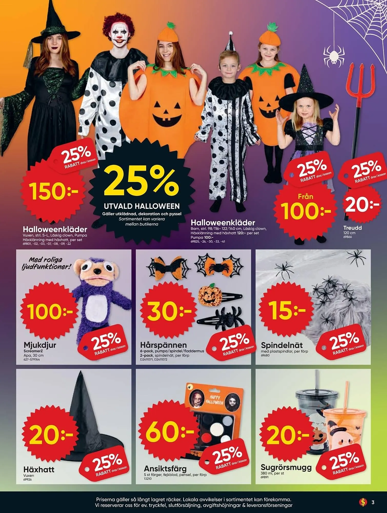 DollarStore annonsblad från 27 oktober till 2 november 2025 - Reklamblad sidor 3