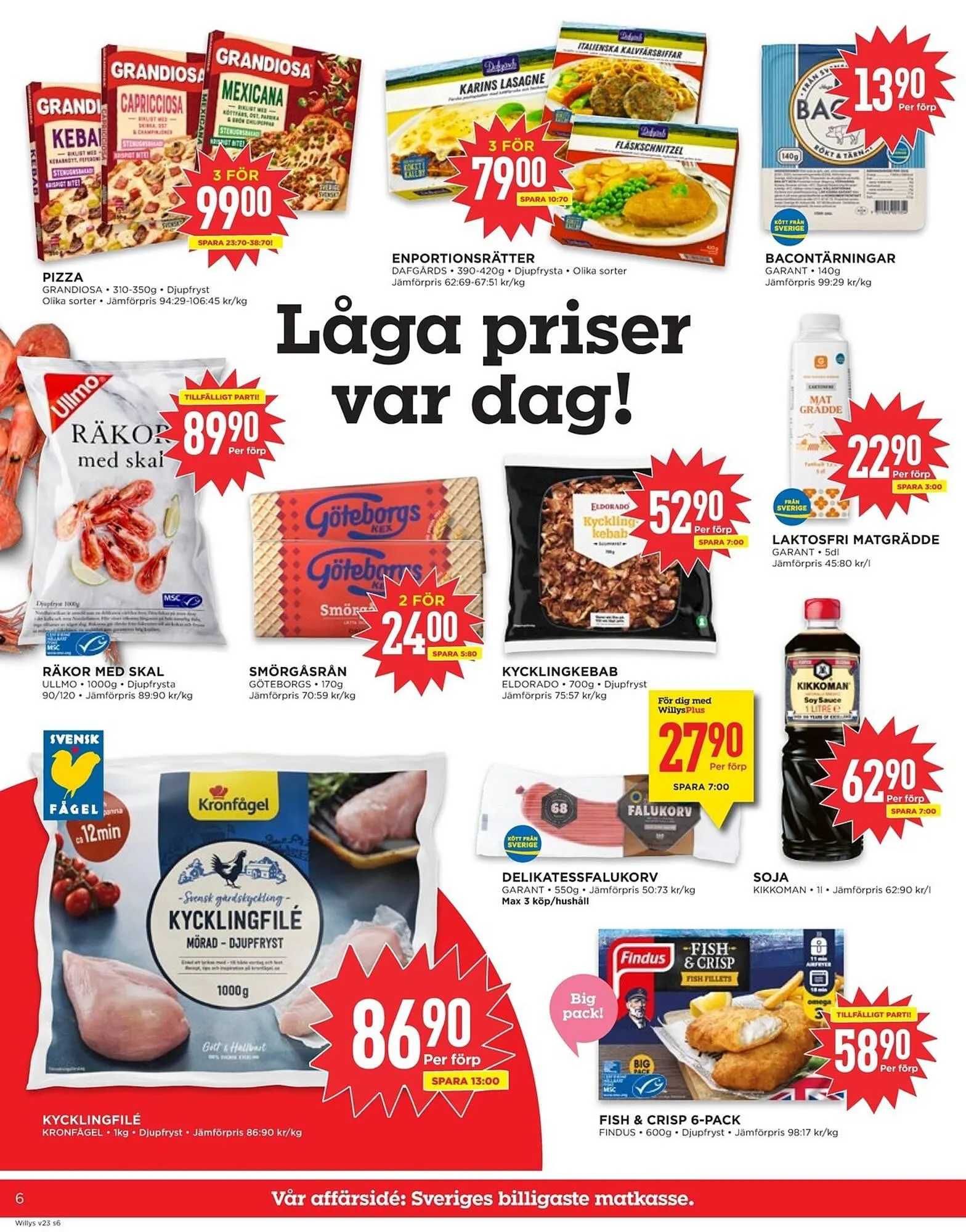Willys reklamblad från 2 juni till 8 juni 2025 - Reklamblad sidor 6