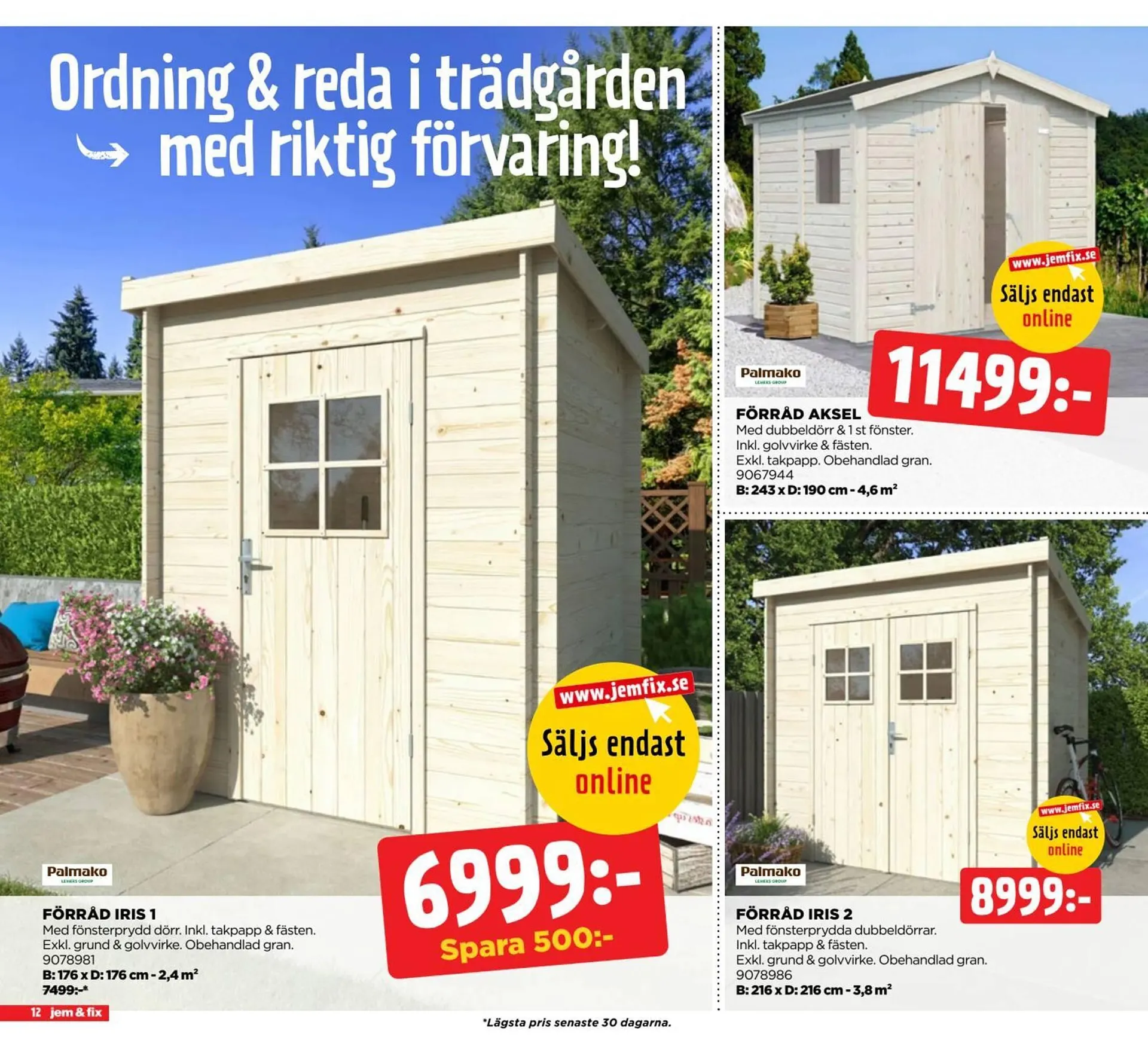 Jem&Fix reklamblad från 6 april till 20 april 2026 - Reklamblad sidor 12