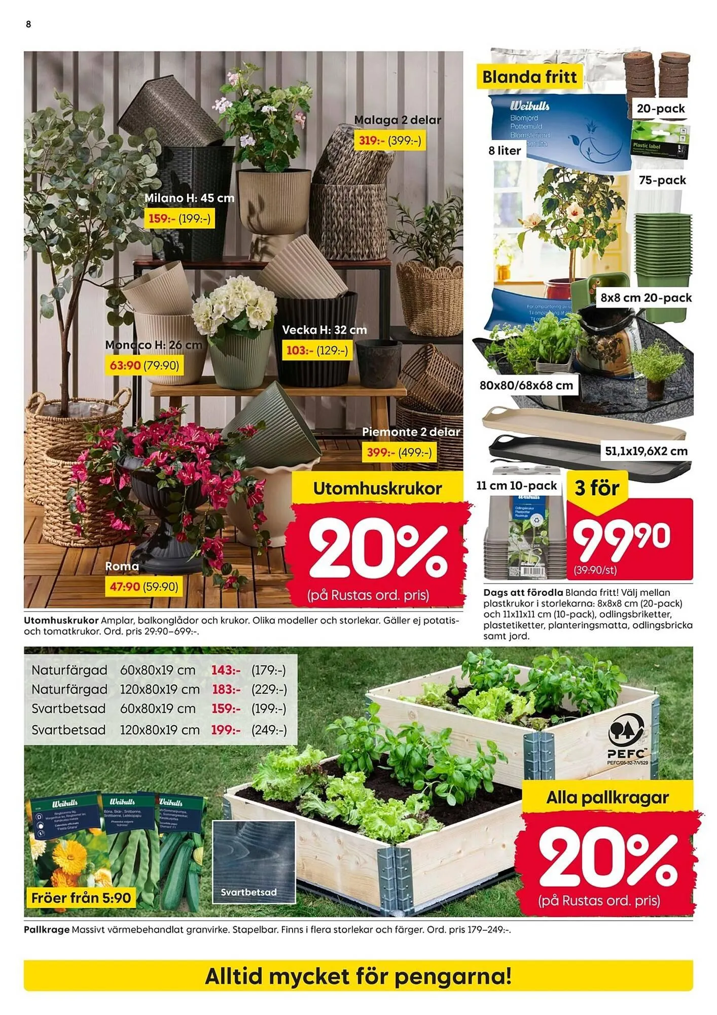 Rusta reklamblad från 23 februari till 1 mars 2026 - Reklamblad sidor 8