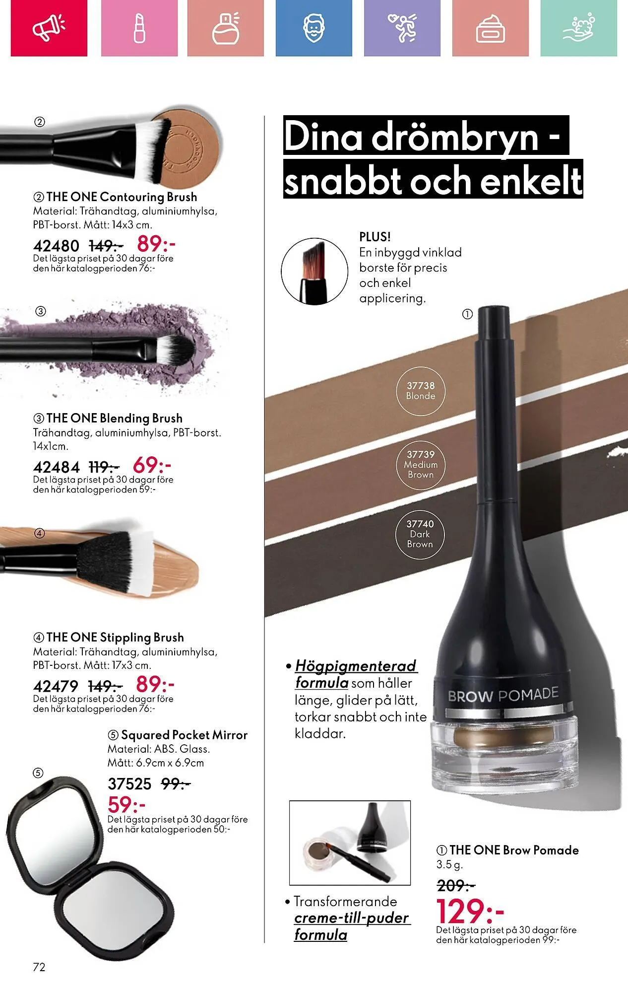 Oriflame reklamblad från 26 januari till 15 februari 2025 - Reklamblad sidor 72