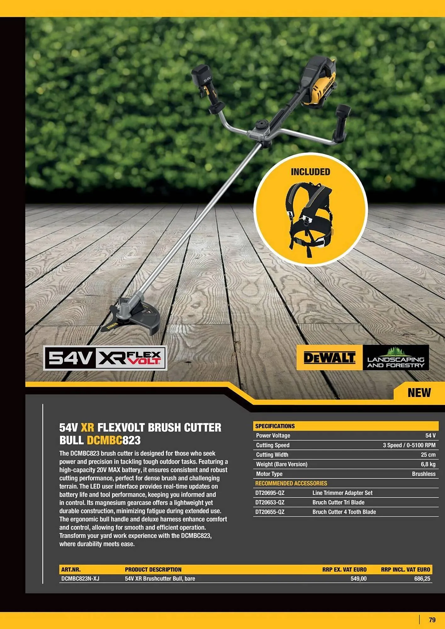 Dewalt reklamblad från 21 mars till 31 maj 2025 - Reklamblad sidor 79