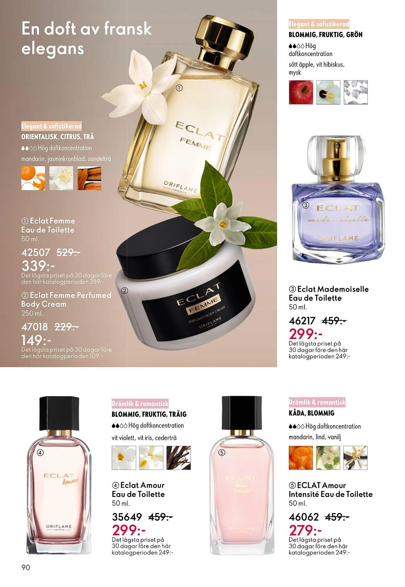 Oriflame reklamblad från 14 september till 7 oktober 2025 - Reklamblad sidor 90