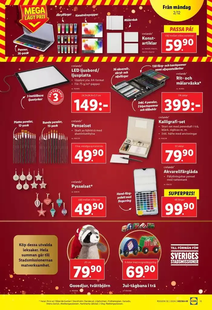 ERBJUDANDEN VECKA 49 från 2 december till 8 december 2024 - Reklamblad sidor 15