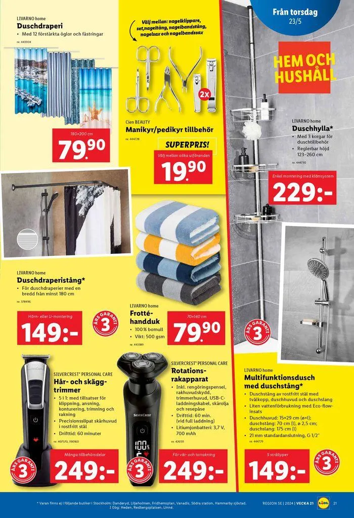Nationell ERBJUDANDEN VECKA 21 från 20 maj till 26 maj 2024 - Reklamblad sidor 24