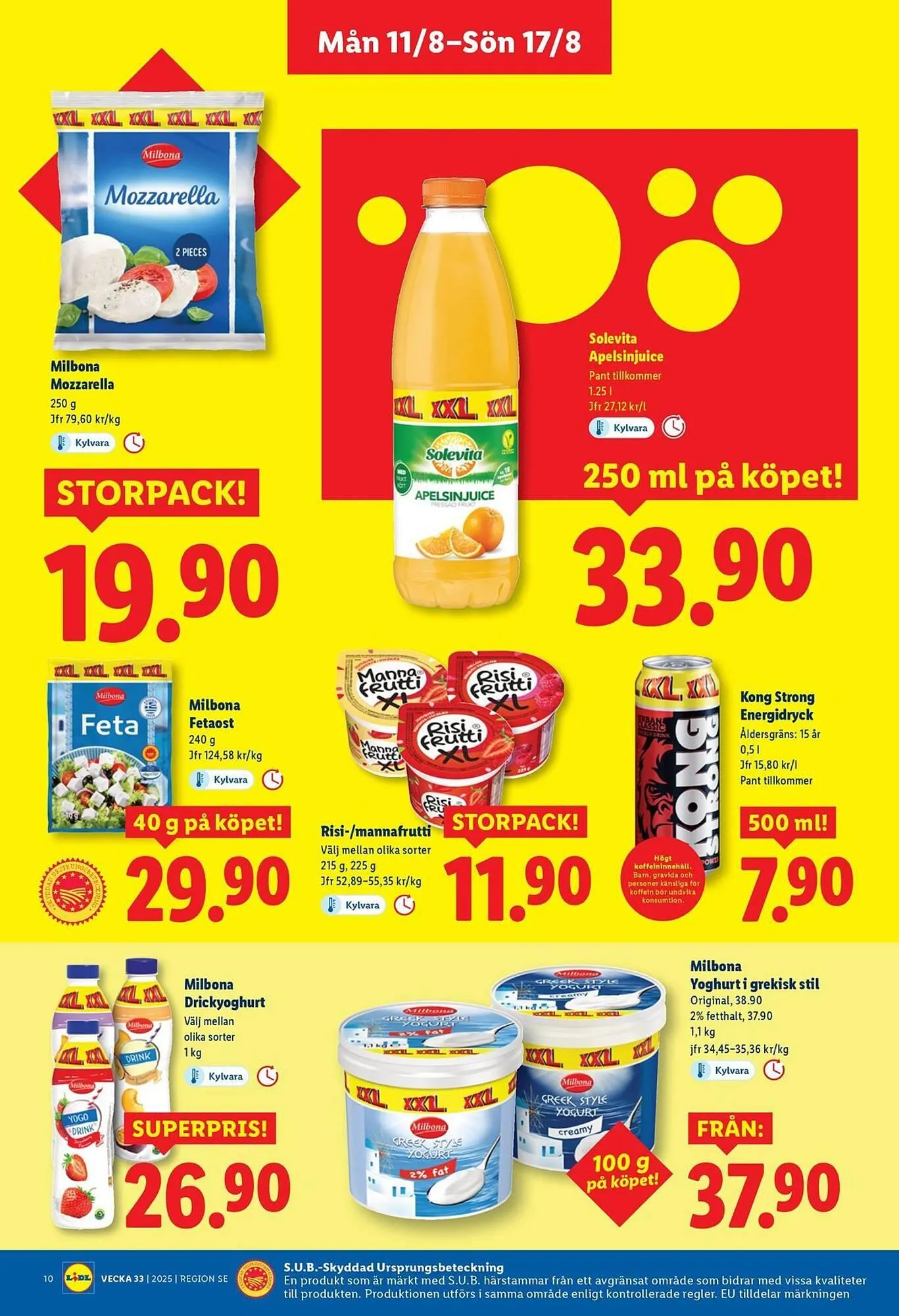 Lidl reklamblad från 11 augusti till 17 augusti 2025 - Reklamblad sidor 10
