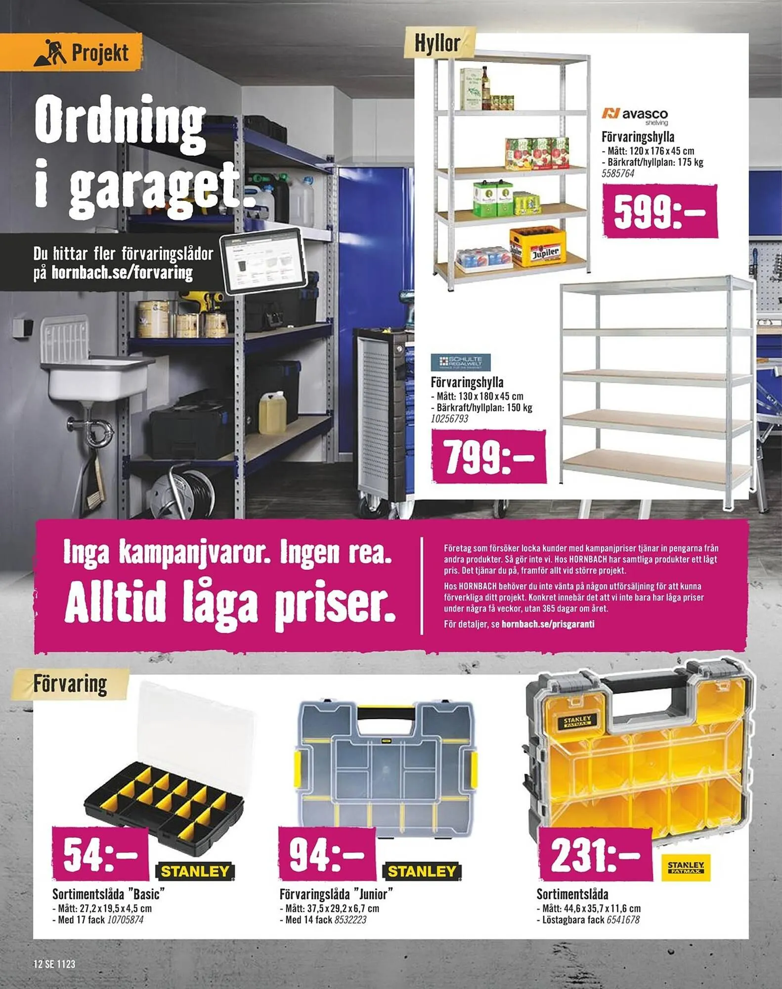 Hornbach reklamblad från 27 oktober till 22 november 2023 - Reklamblad sidor 12