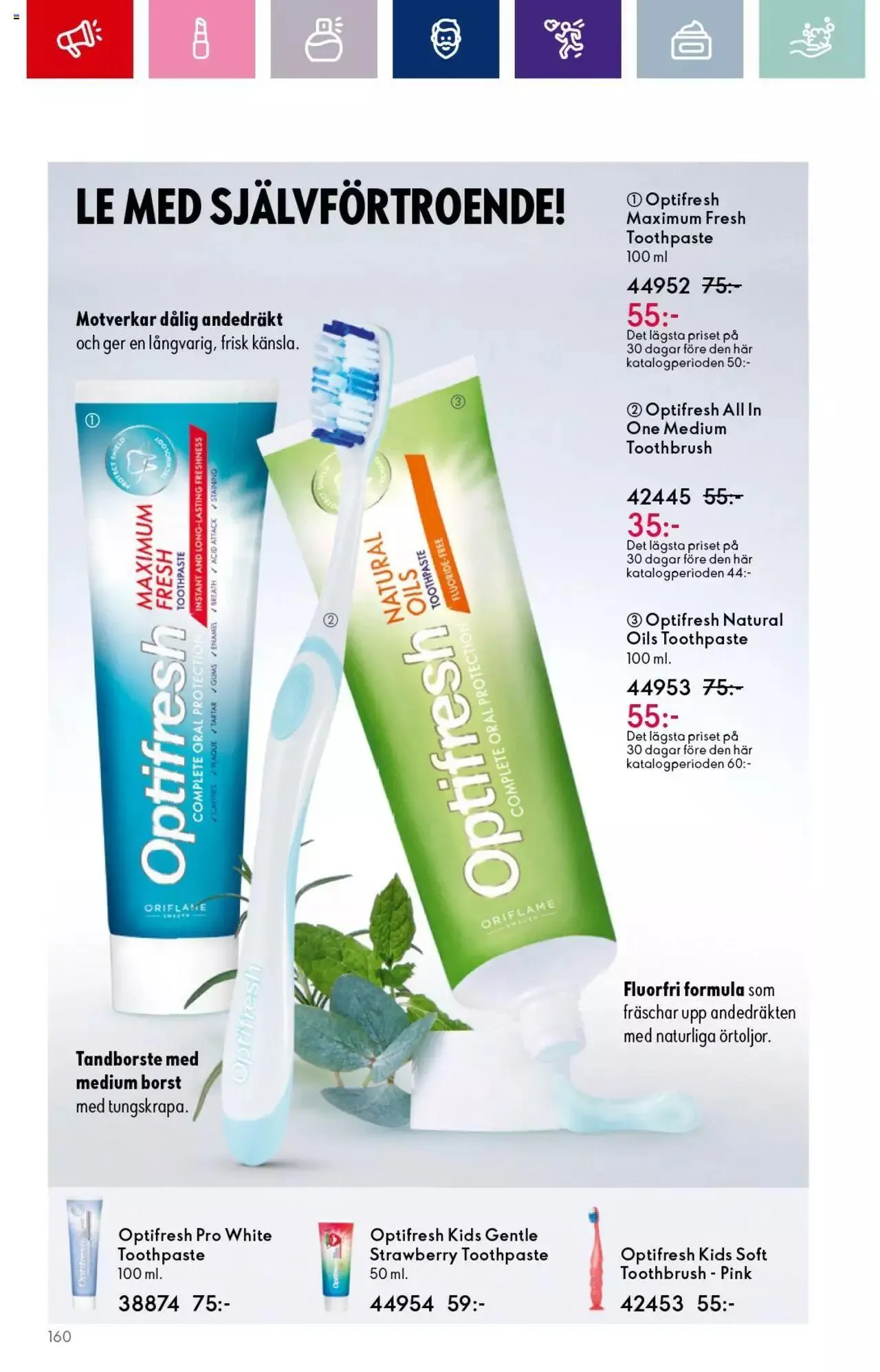 Oriflame - Katalog 14/2023 från 13 september till 3 oktober 2023 - Reklamblad sidor 160