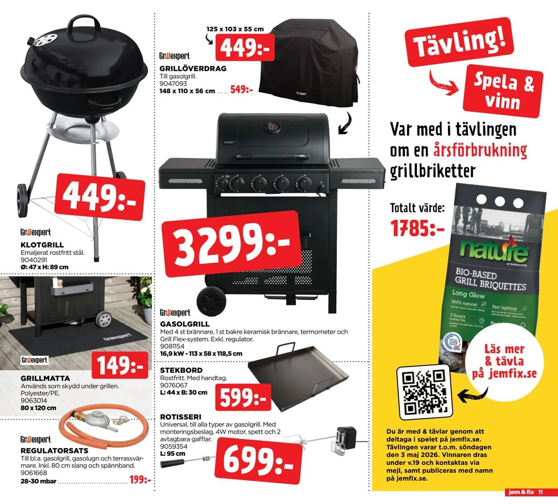 Jem&Fix reklamblad från 20 april till 4 maj 2026 - Reklamblad sidor 11