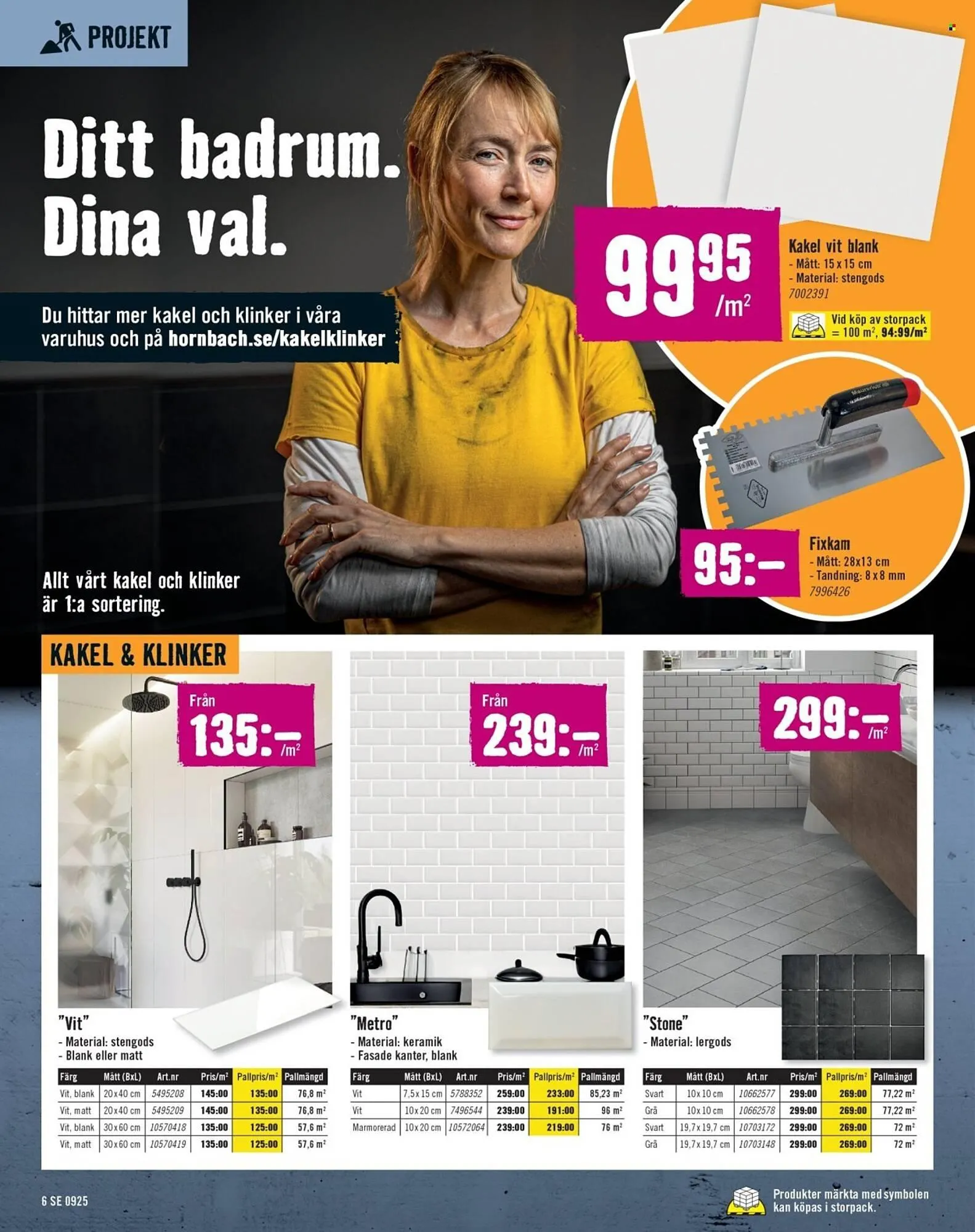 Hornbach reklamblad från 31 augusti till 24 september 2025 - Reklamblad sidor 6