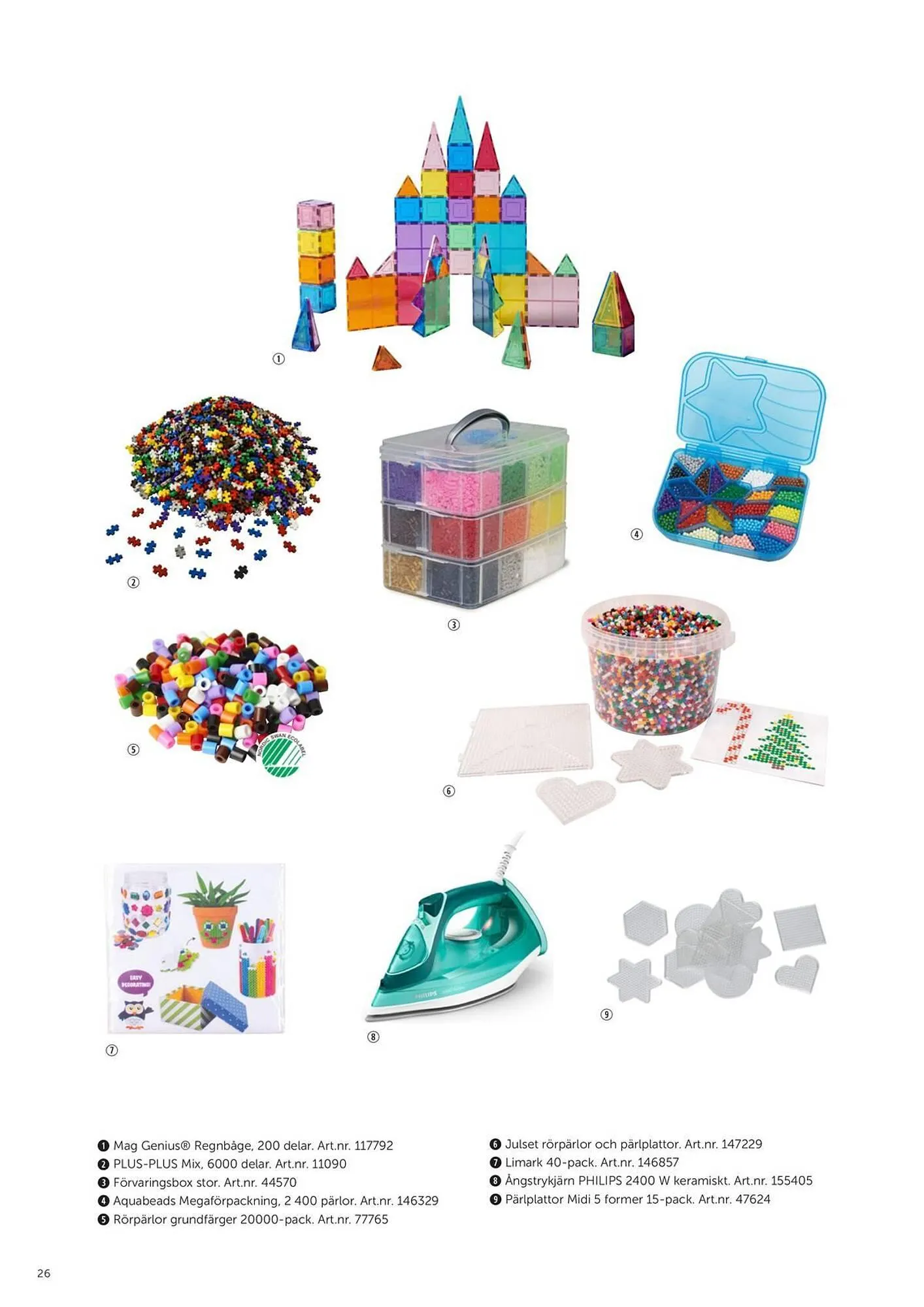 Lekolar reklamblad från 26 november till 31 december 2025 - Reklamblad sidor 26