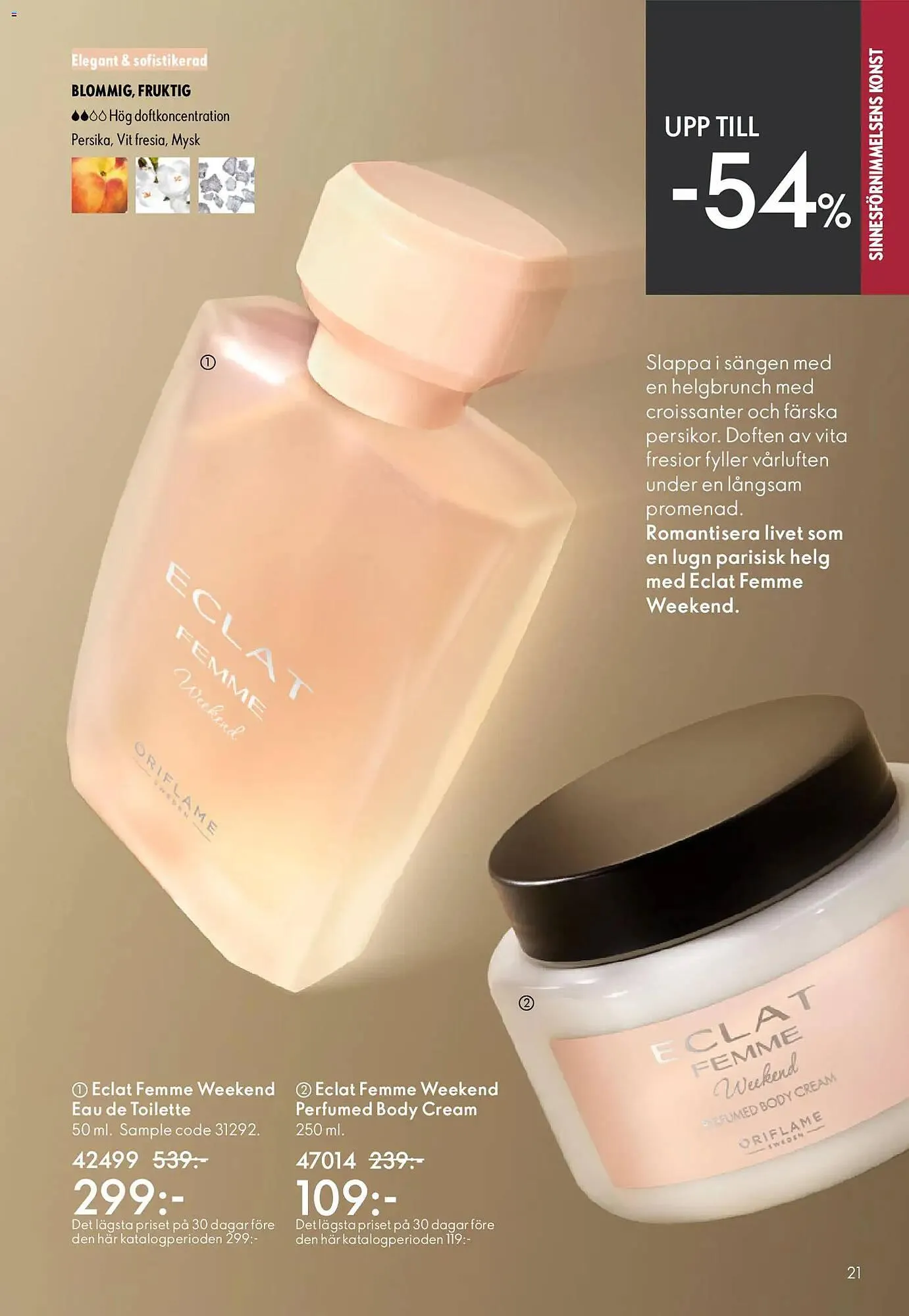 Oriflame reklamblad från 22 april till 12 maj 2026 - Reklamblad sidor 21