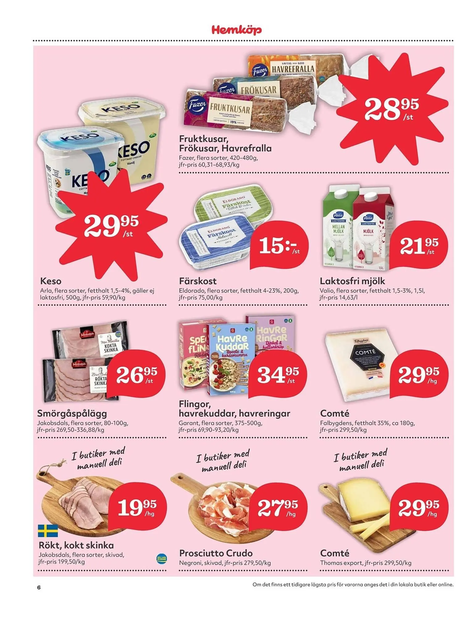 Hemköp reklamblad från 3 februari till 9 februari 2025 - Reklamblad sidor 6