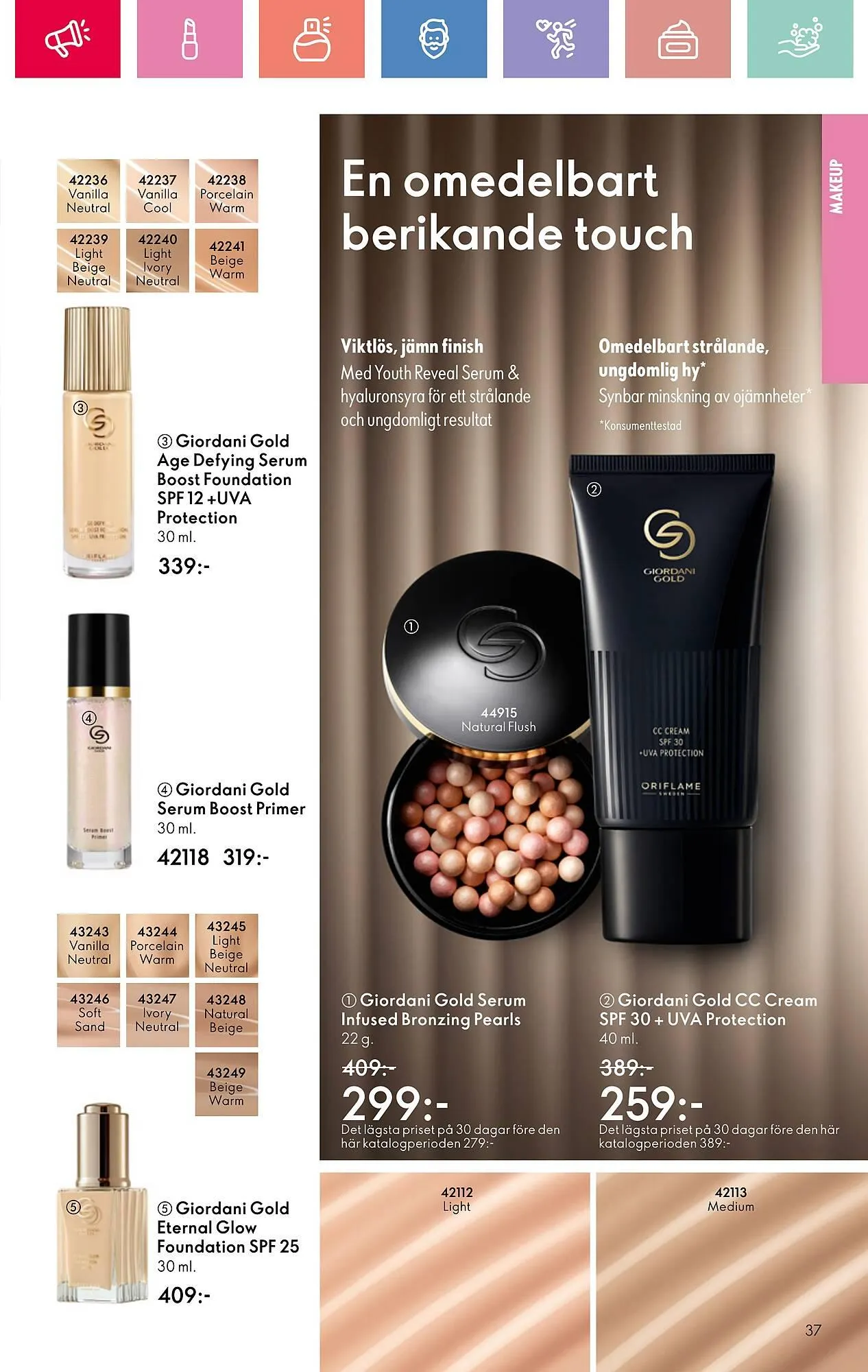 Oriflame reklamblad från 13 juli till 2 augusti 2025 - Reklamblad sidor 37
