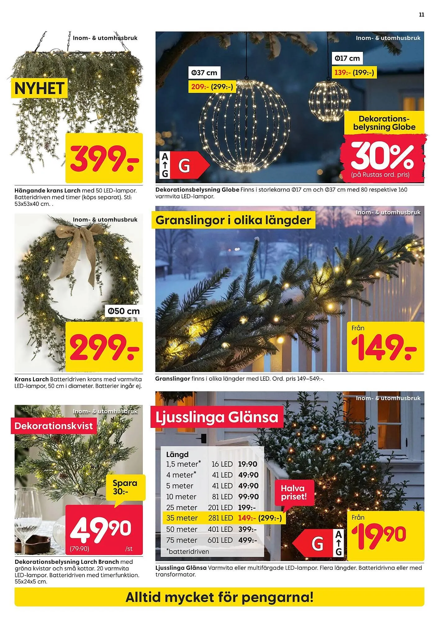 Rusta reklamblad från 20 oktober till 26 oktober 2025 - Reklamblad sidor 11