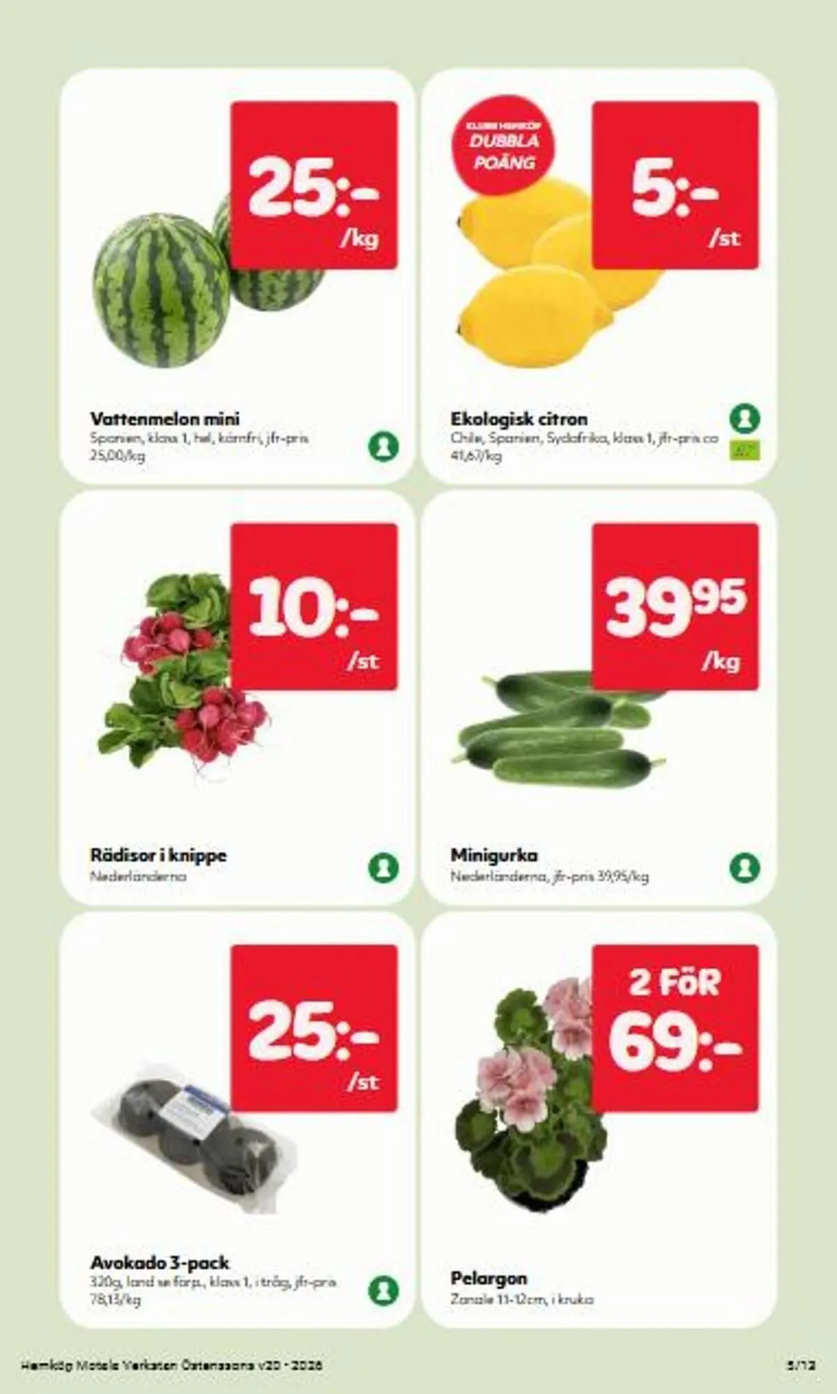 Östenssons reklamblad från 11 maj till 17 maj 2026 - Reklamblad sidor 5