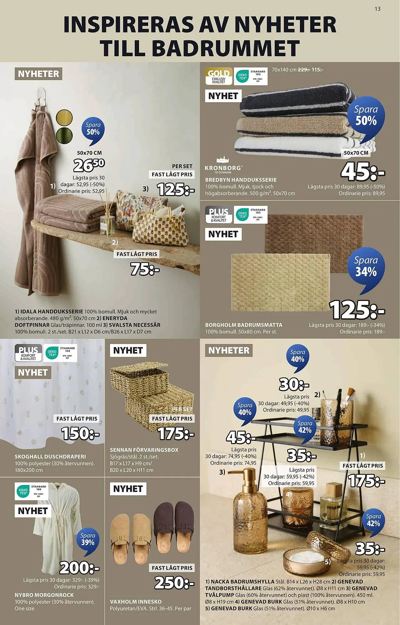 JYSK reklamblad från 5 maj till 18 maj 2025 - Reklamblad sidor 13