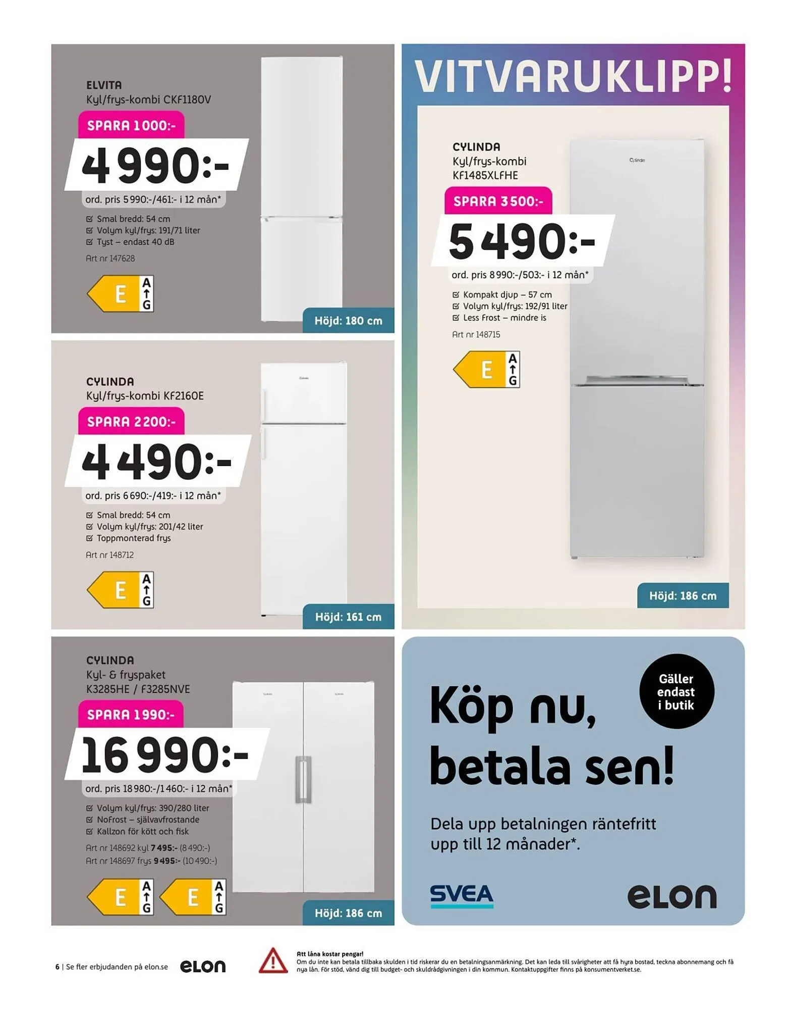 Elon reklamblad från 27 april till 11 maj 2026 - Reklamblad sidor 6