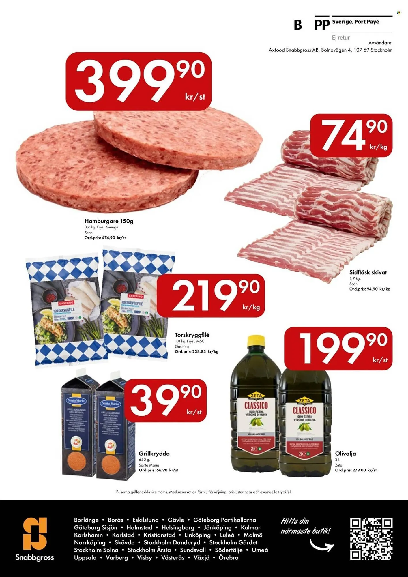 Snabbgross reklamblad från 6 april till 19 april 2026 - Reklamblad sidor 16