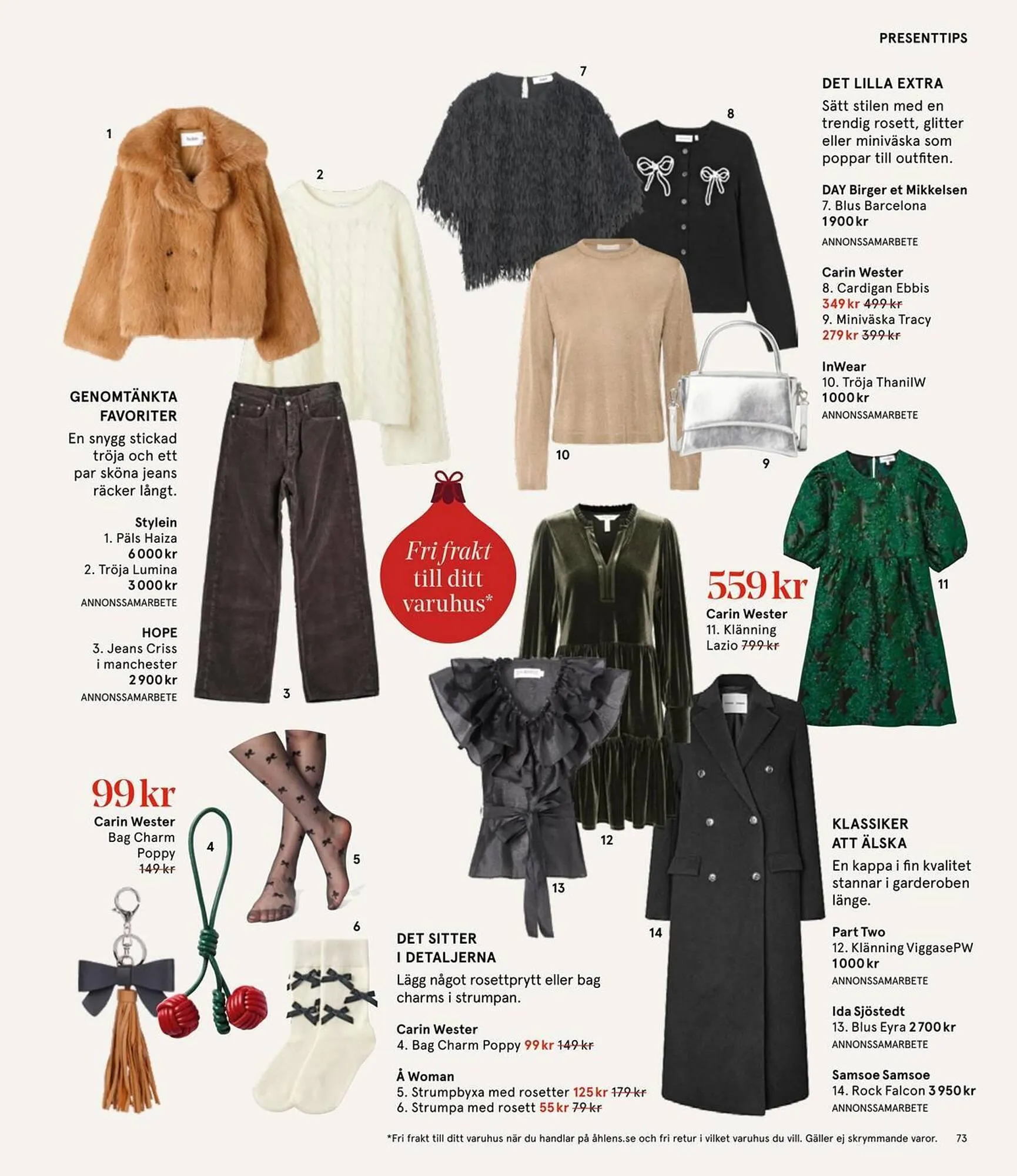 Åhléns reklamblad från 25 november till 11 december 2025 - Reklamblad sidor 73