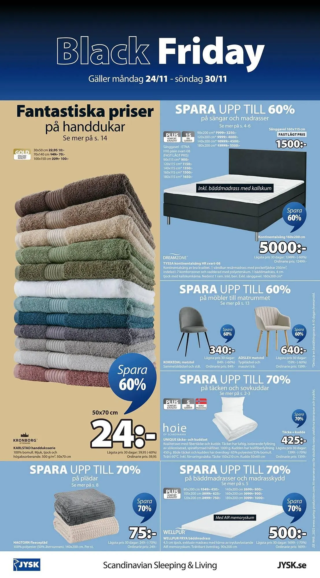 JYSK reklamblad från 24 november till 30 november 2025 - Reklamblad sidor 16