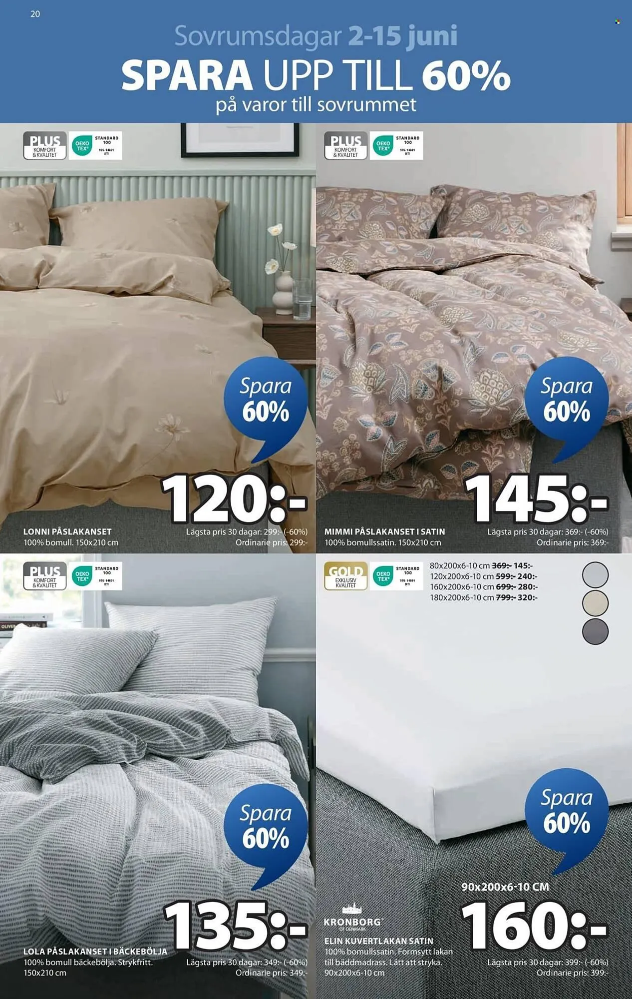 JYSK reklamblad från 2 juni till 15 juni 2025 - Reklamblad sidor 20