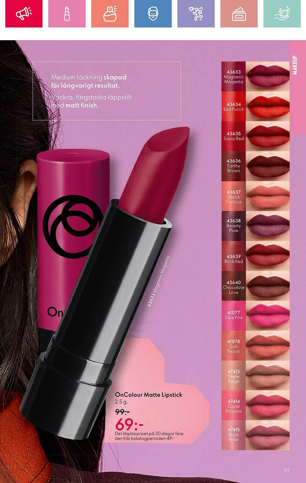 Oriflame reklamblad från 26 januari till 15 februari 2025 - Reklamblad sidor 59