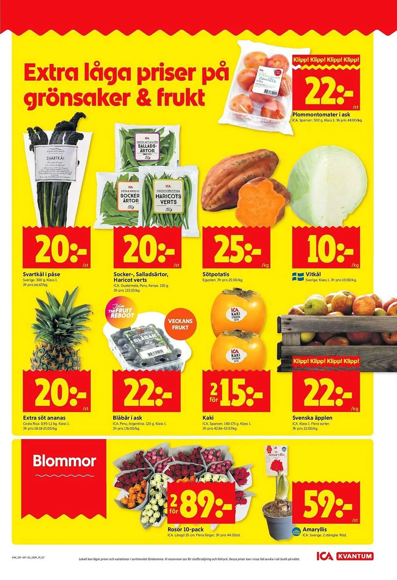 ICA Kvantum reklamblad från 27 oktober till 2 november 2025 - Reklamblad sidor 7