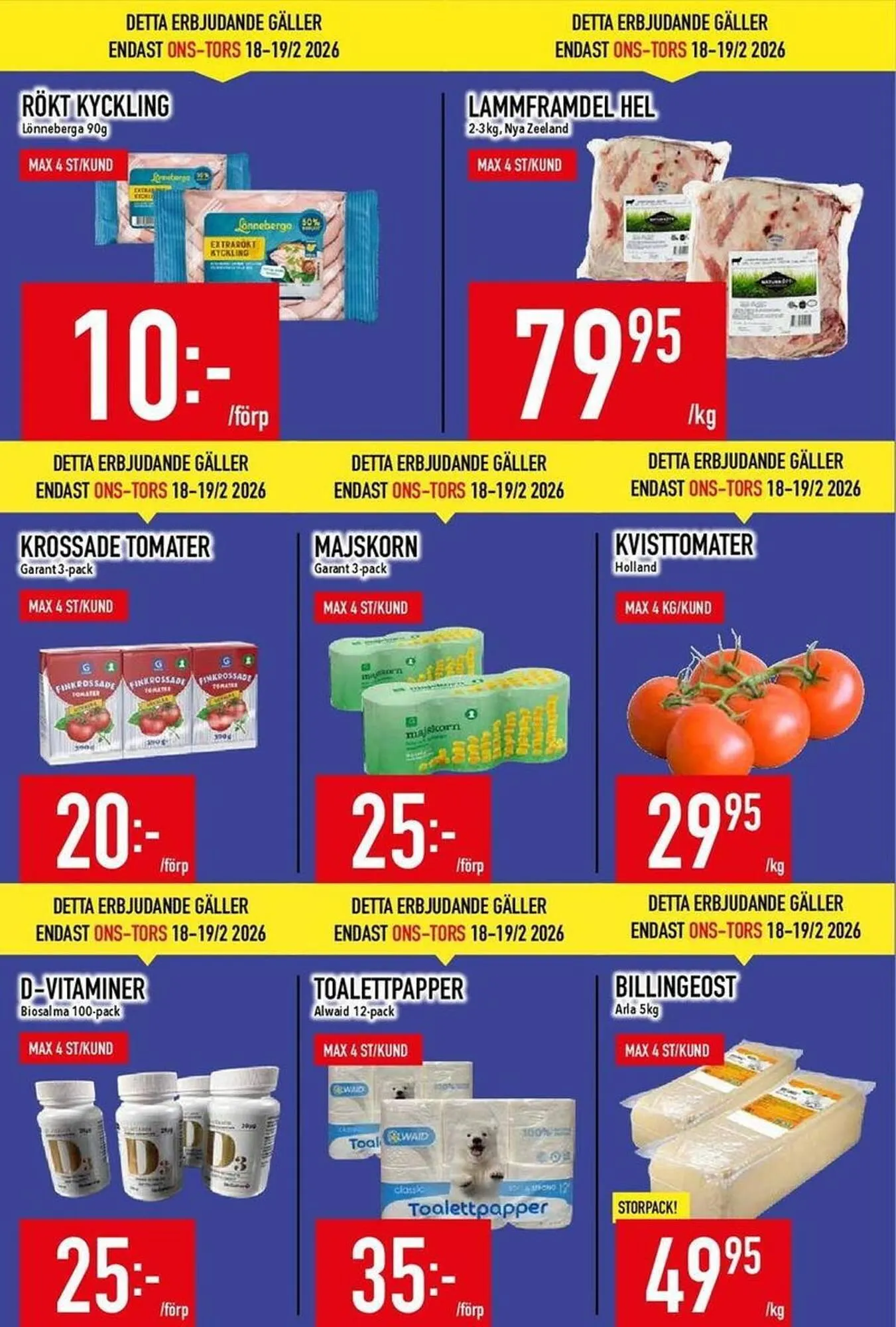 Matdax reklamblad från 16 februari till 22 februari 2026 - Reklamblad sidor 3
