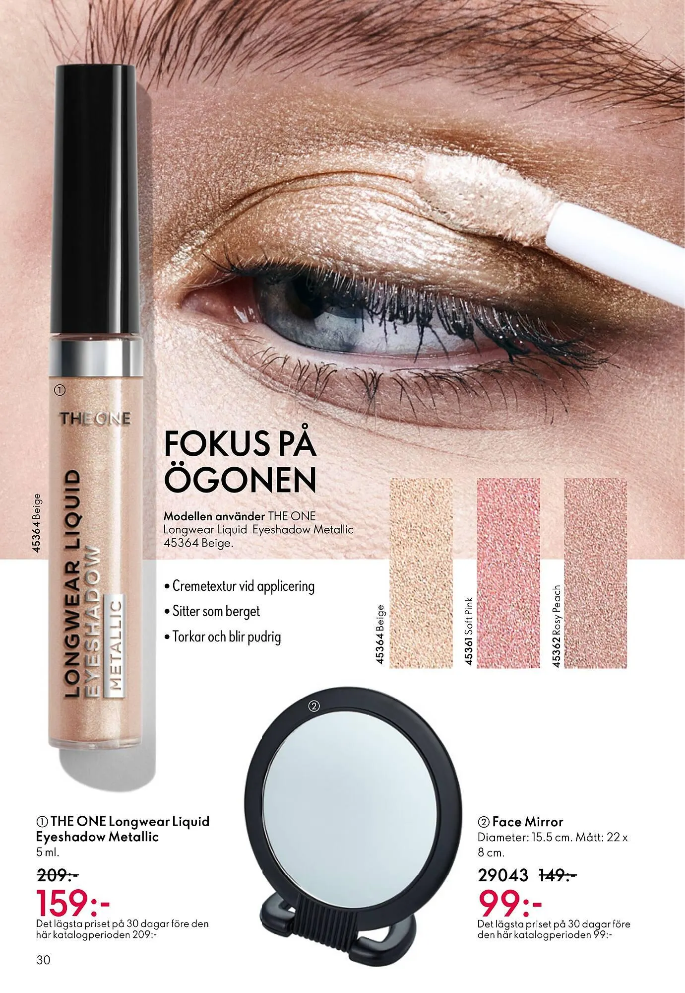 Oriflame reklamblad från 29 oktober till 18 november 2025 - Reklamblad sidor 30