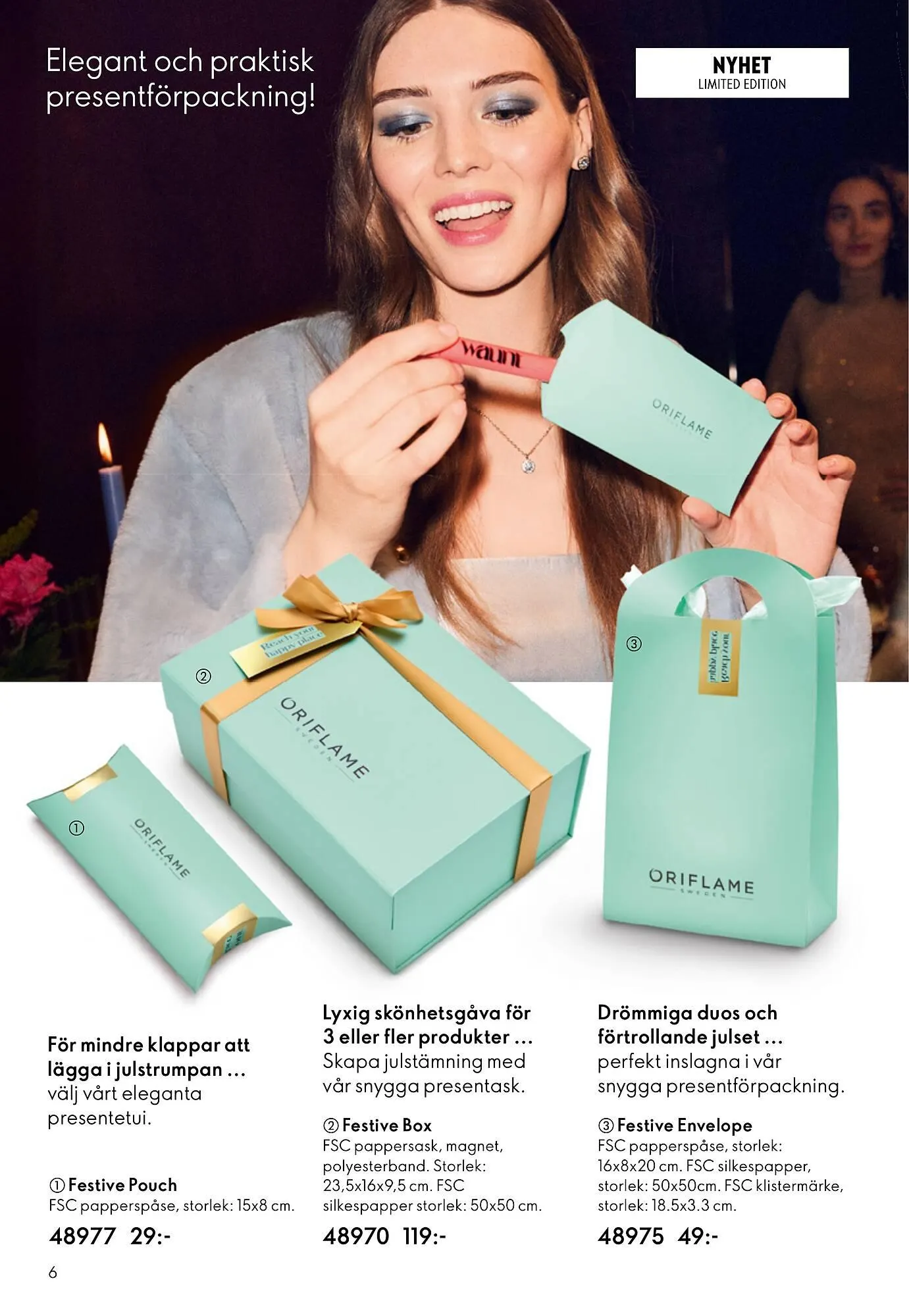 Oriflame reklamblad från 10 december till 31 december 2025 - Reklamblad sidor 6